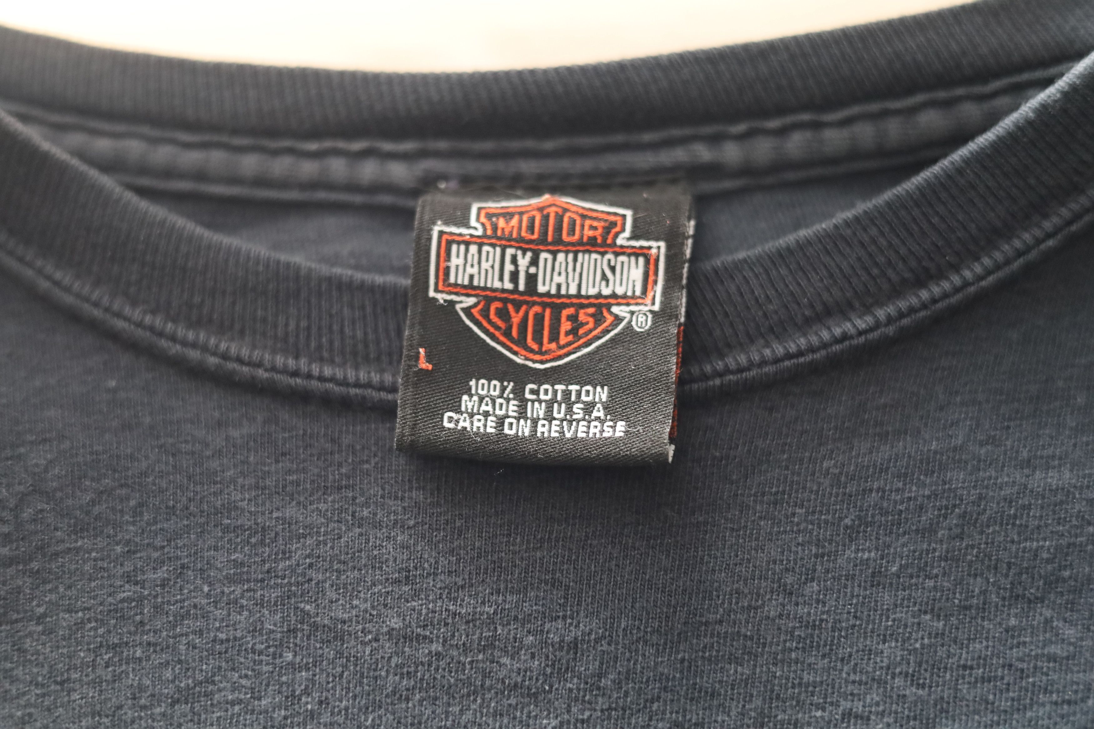 Harley Davidson Harley Davidson Flames, long sleeve t-shirt (black) Size US L / EU 52-54 / 3 - 3 Thumbnail