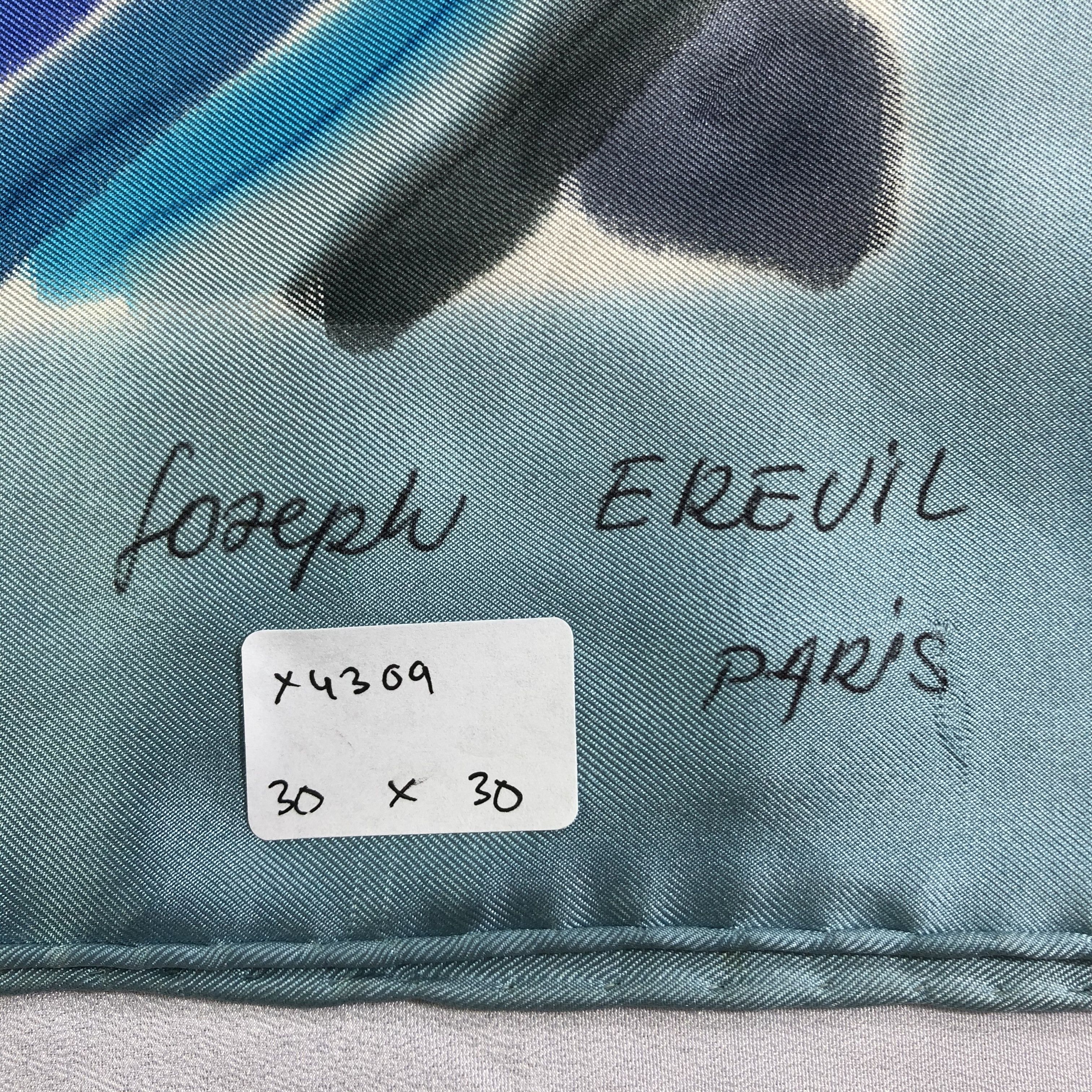 Vintage Vintage Foseph Erevil Silk Scarf Size ONE SIZE - 6 Thumbnail
