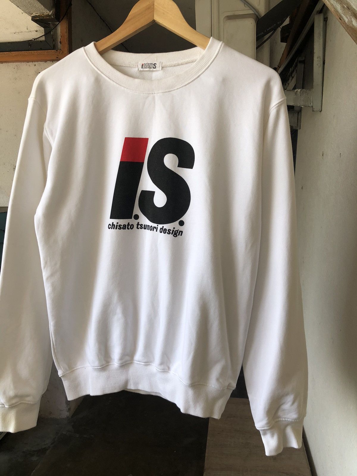 Issey Miyake Vintage Issey Miyake Econic I.S Logo Crewneck Sweater Size US M / EU 48-50 / 2 - 4 Thumbnail
