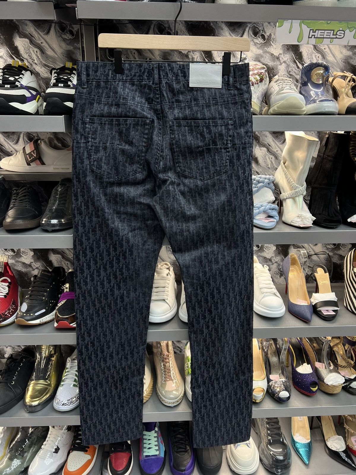 Dior Dior Oblique Jacquard Denim Jeans Size US 31 - 2 Thumbnail