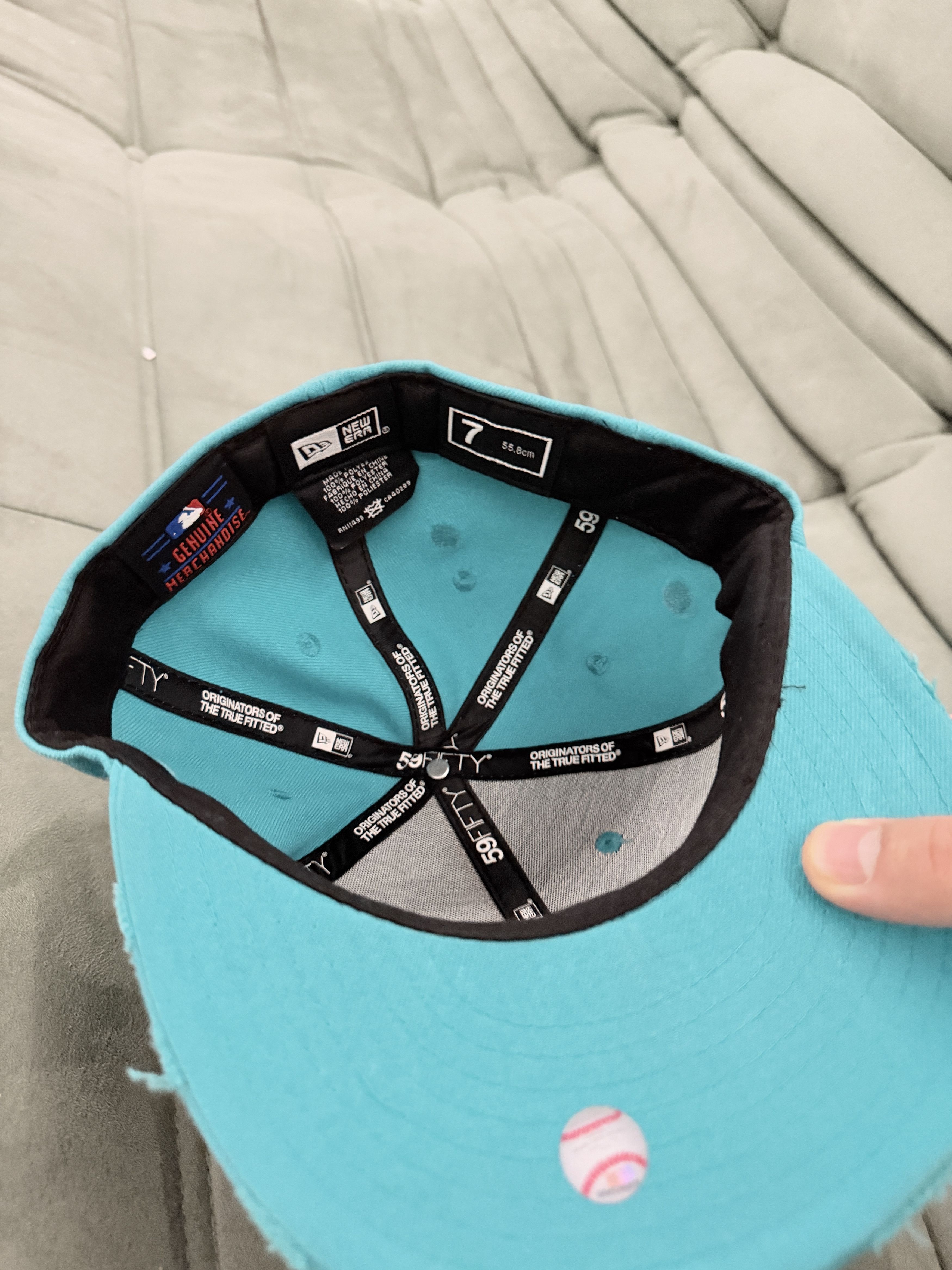 New Era New era nyc distressed custom 1of1 cap Size ONE SIZE - 4 Thumbnail