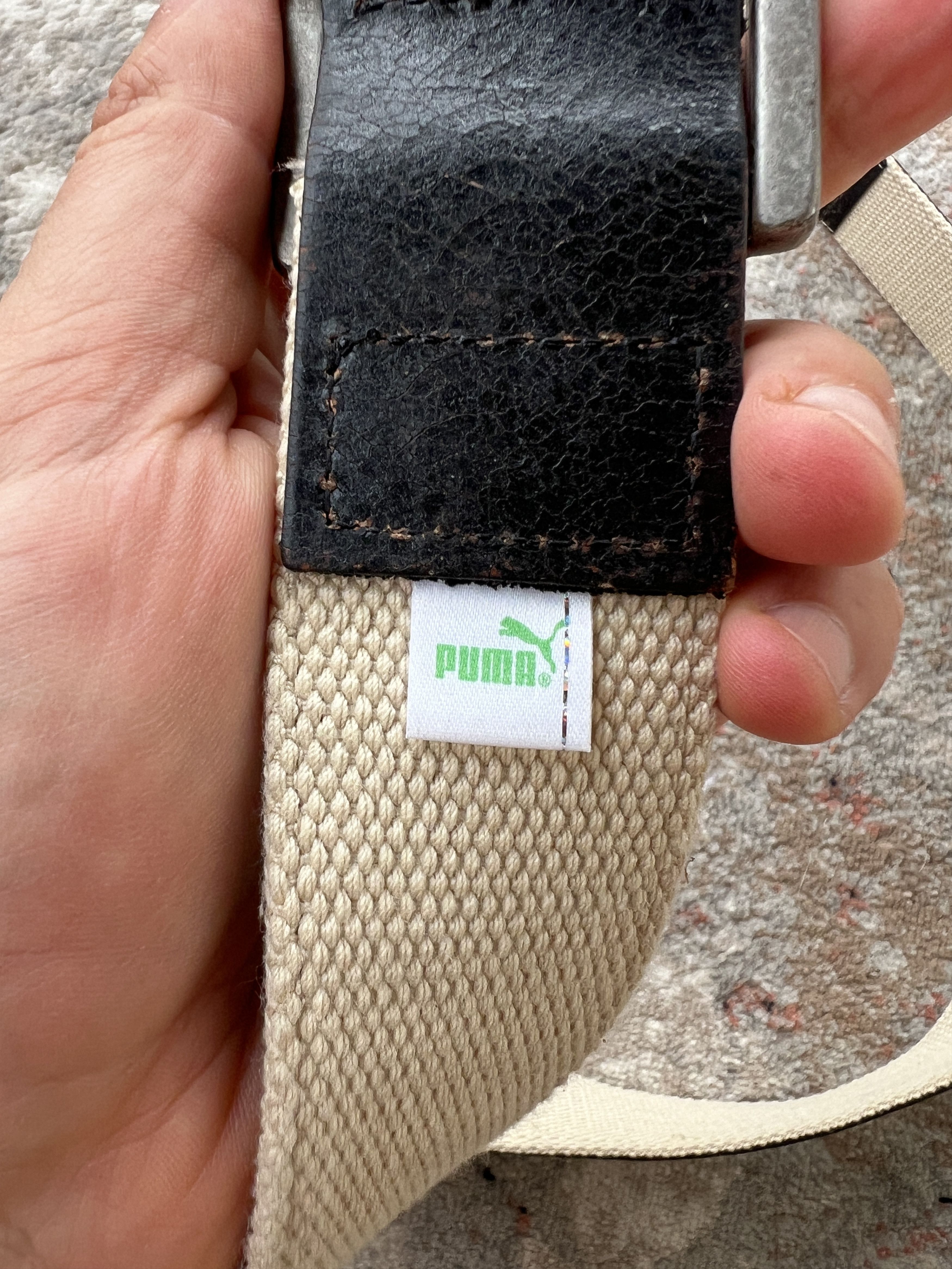 Leather Puma Leather Belt Size ONE SIZE - 3 Thumbnail
