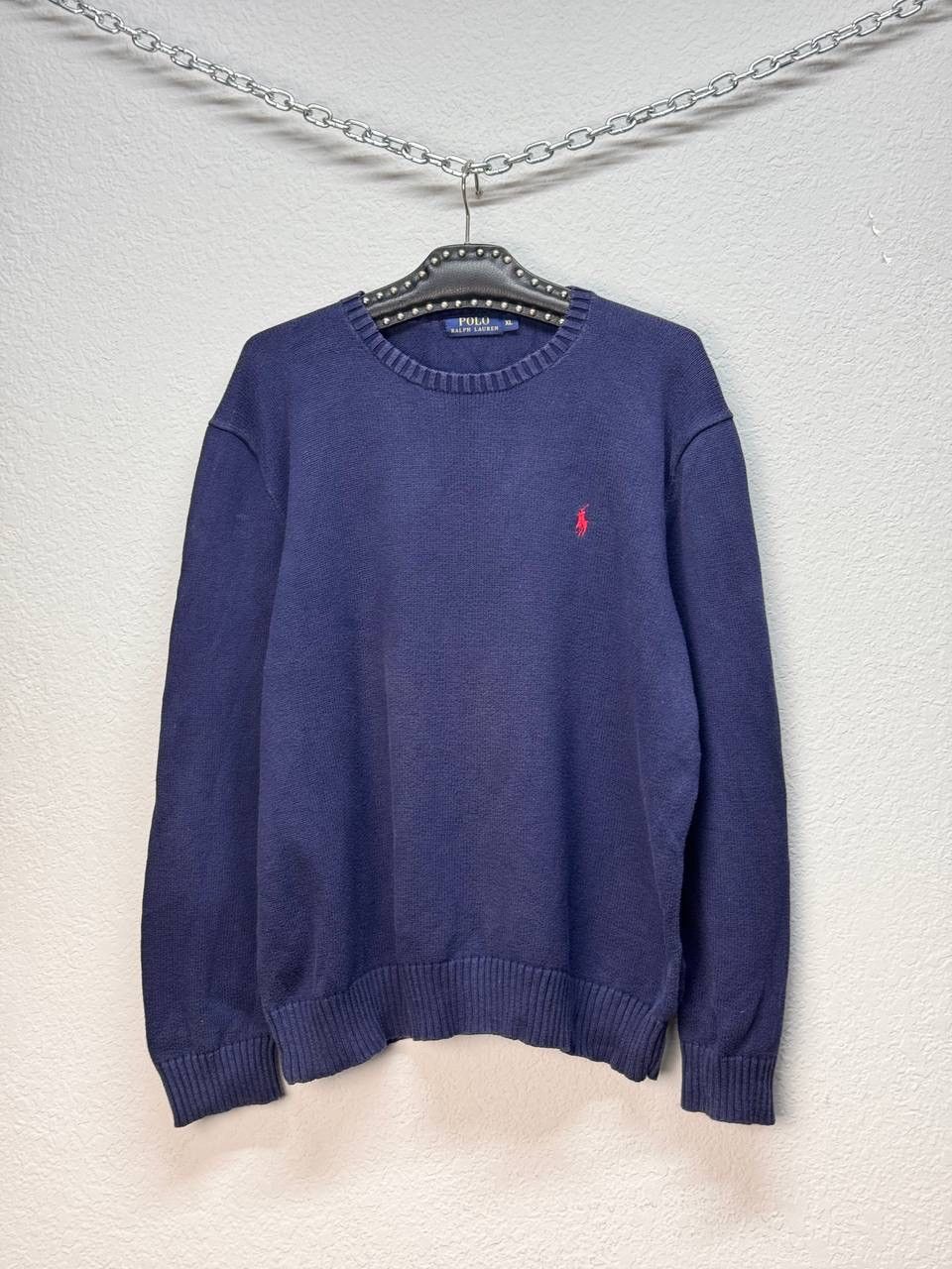 Polo Ralph Lauren × Ralph Lauren Polo Ralph Lauren Knitted Usa Sweater Y2K Japanese Style Size US XL / EU 56 / 4 - 1 Thumbnail