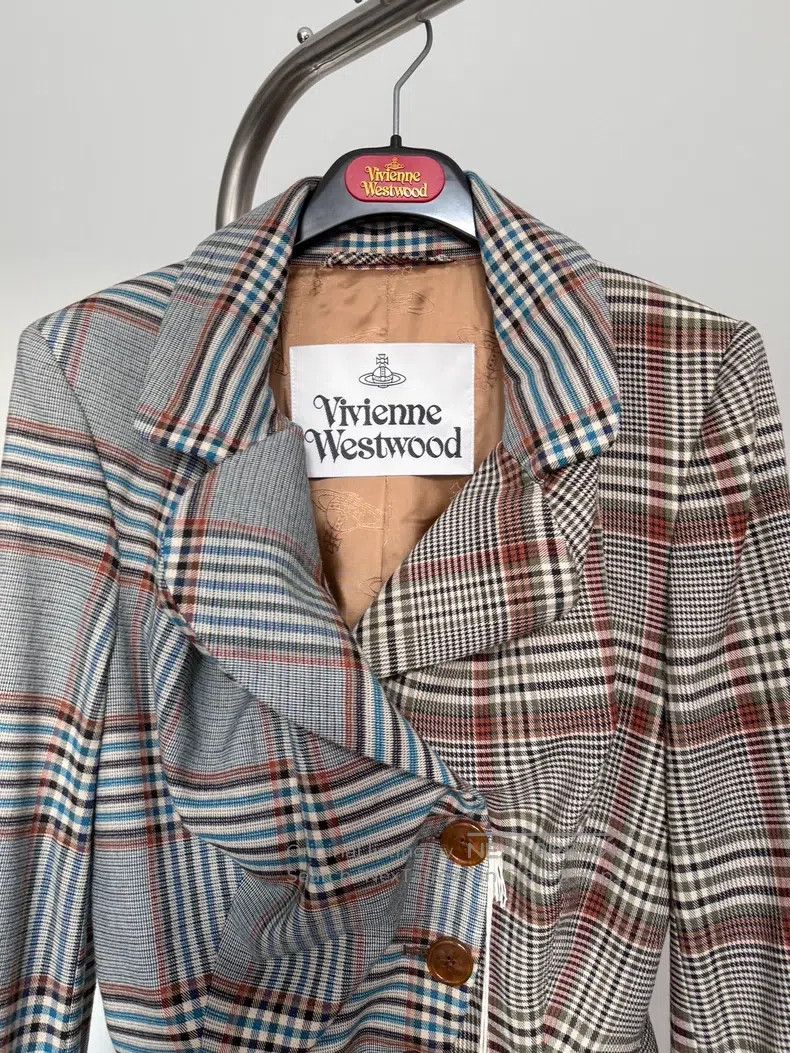Vivienne Westwood Vivienne Westwood Vintage Alcoholic Jacket Tweed Blazer Size XS / US 0-2 / IT 36-38 - 3 Thumbnail