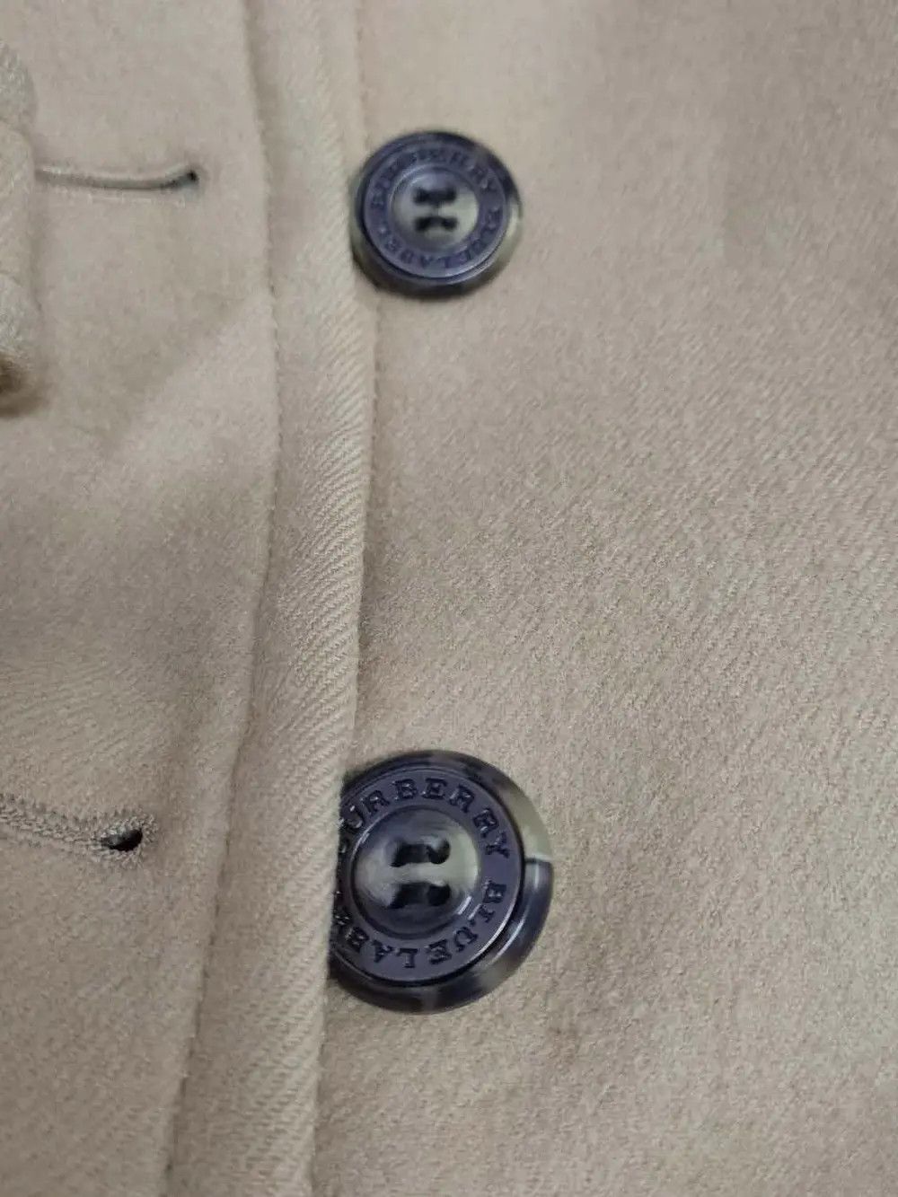 Burberry Burberry blue label fur wool coat Size XS / US 0-2 / IT 36-38 - 4 Thumbnail