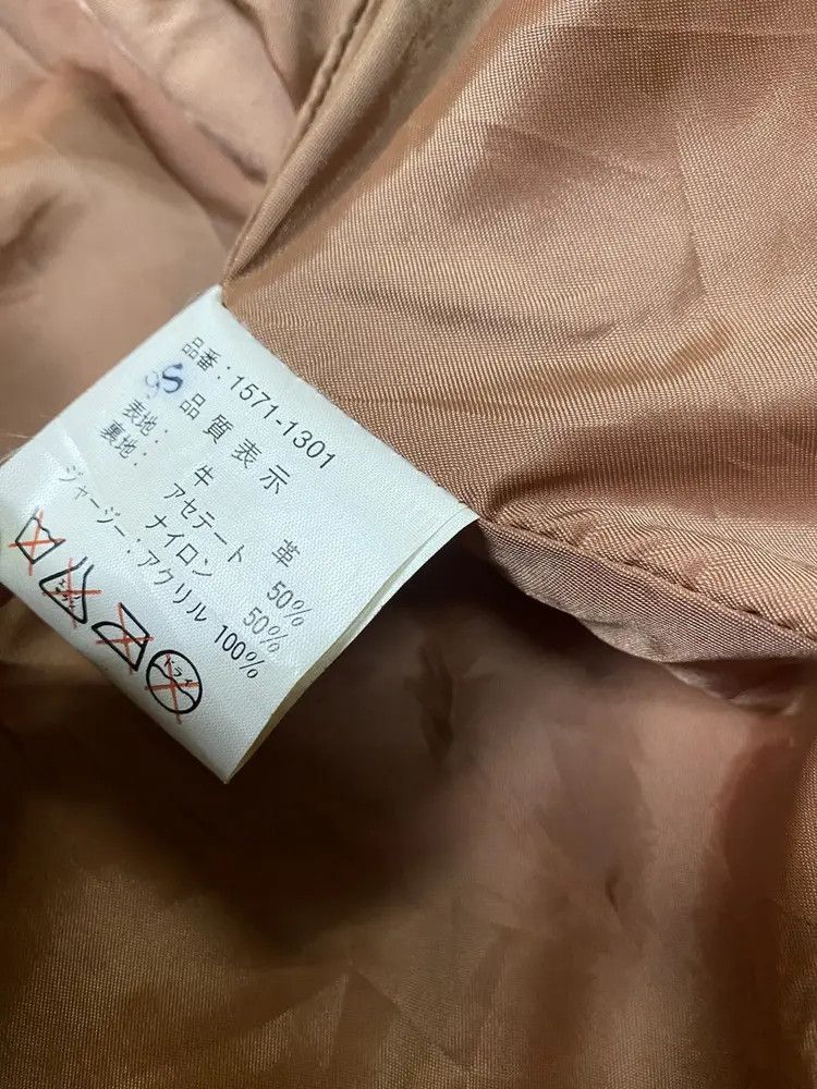Japanese Brand Sea Hop Vintage 90s Leather Suede Jacket Schott Style Size US L / EU 52-54 / 3 - 7 Thumbnail