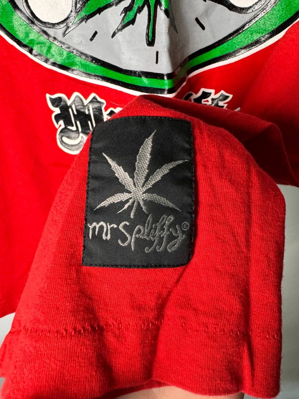 Fuck The Population Vintage Mr Spliffy T-Shirt Mens Size XL Size US XL / EU 56 / 4 - 4 Thumbnail