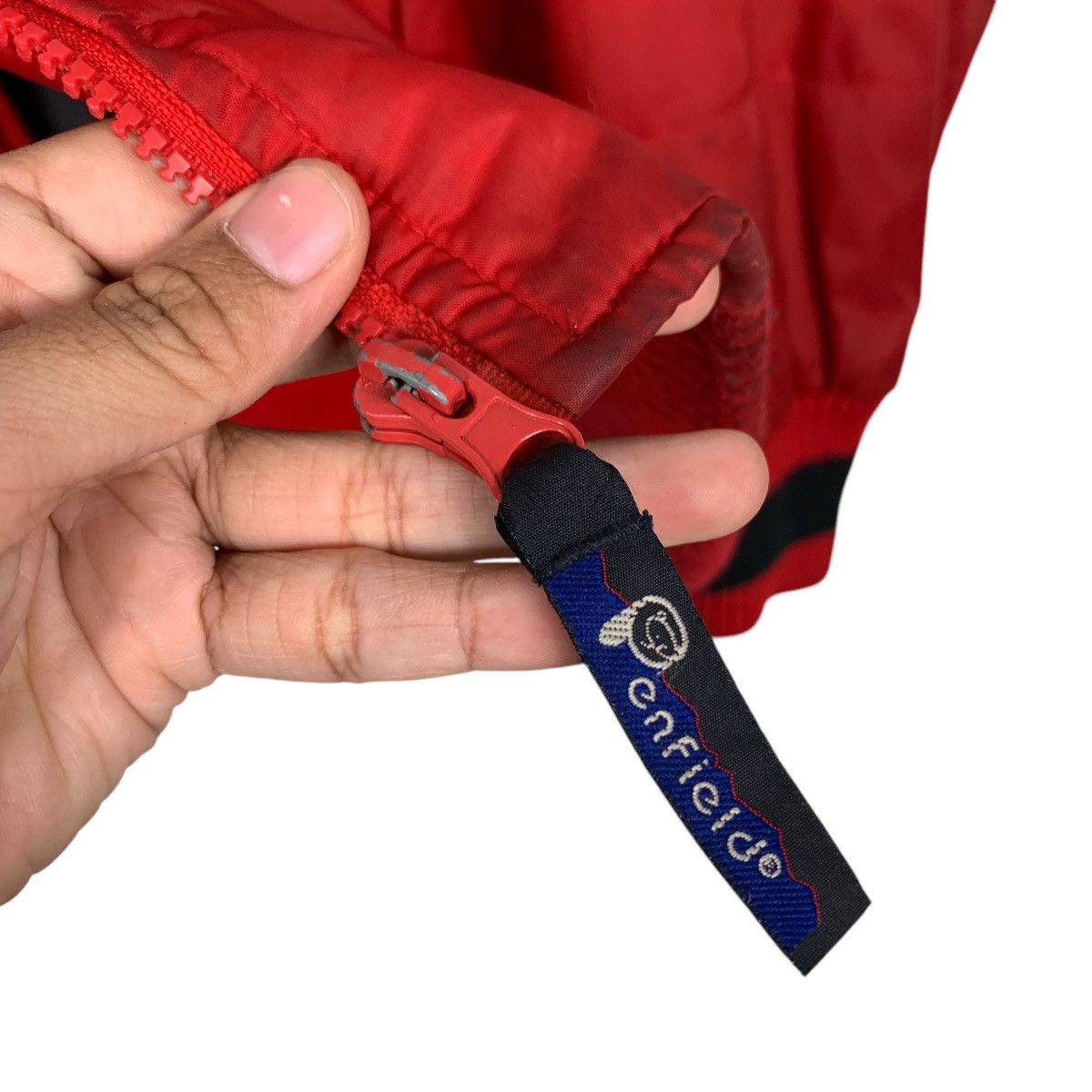 Penfield PENFIELD Red Nylon Faux Fur Hooded Jacket #2781-C125 Size US L / EU 52-54 / 3 - 13 Thumbnail