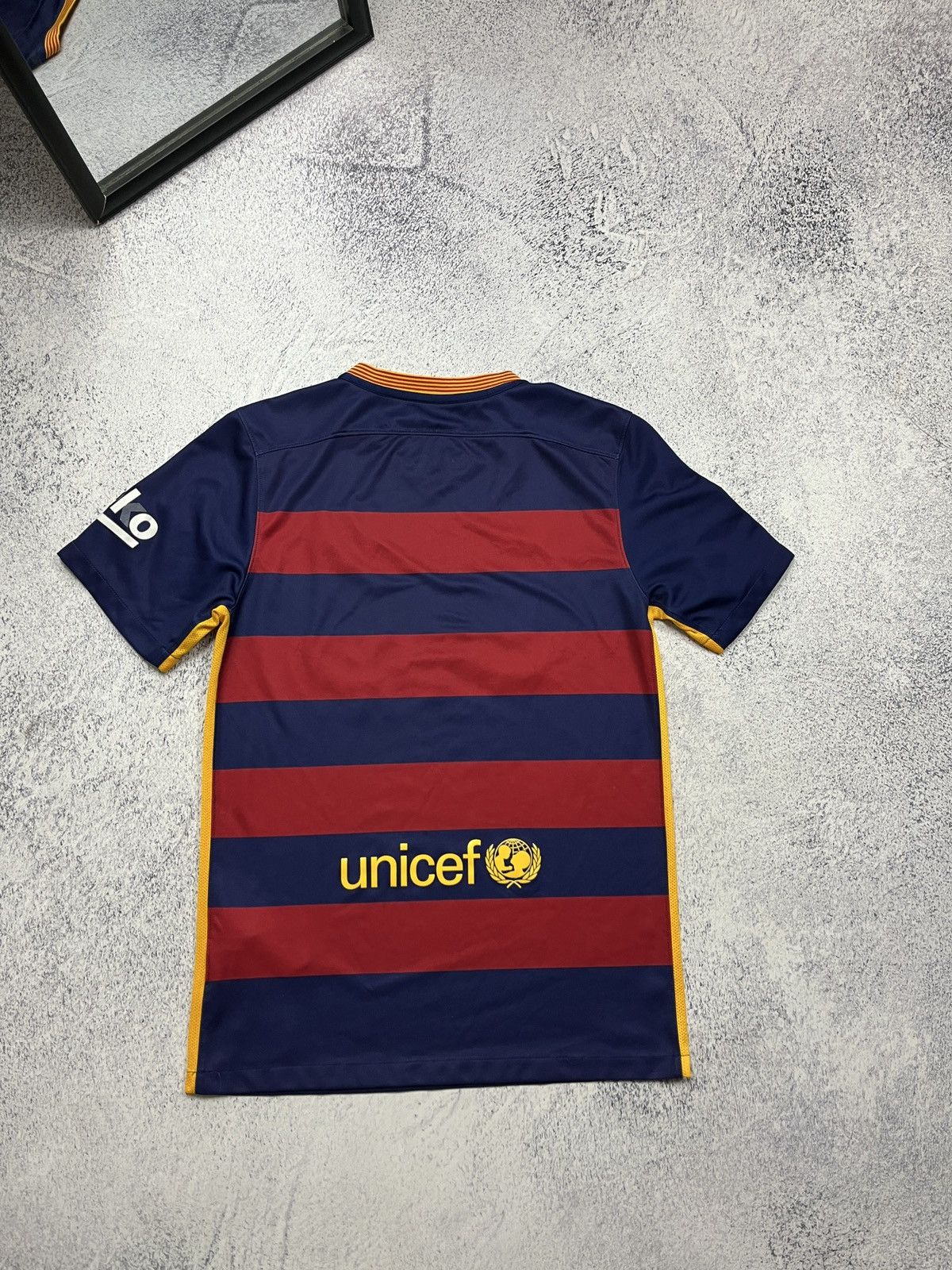 Nike Nike Barcelona 2015 Soccer Jersey Blockcore Shirt Football Size US S / EU 44-46 / 1 - 16 Thumbnail
