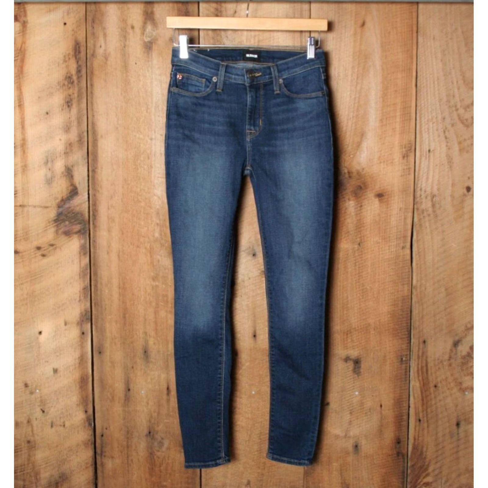 Hudson HUDSON Natalie Mid Denim Ankle Jeans Sz 25 Women Blue Stretch Skinny Inseam 28 Rise 8.75 Hoodie? Size 42" / US 20 - 2 Thumbnail