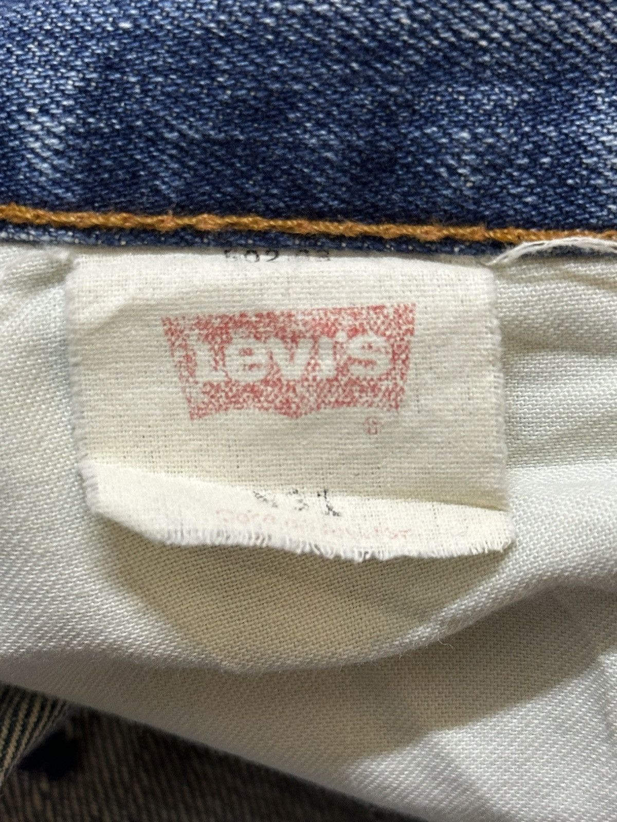 Levi's Vintage 80s Levis 502 Blue Faded Wash Style Loose Jeans Size US 30 / EU 46 - 10 Thumbnail