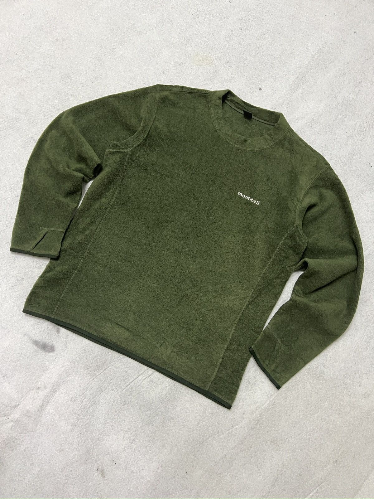 Montbell 523. Montbell Fleece Crewneck Pullover Outdoor Style Size US L / EU 52-54 / 3 - 1 Thumbnail