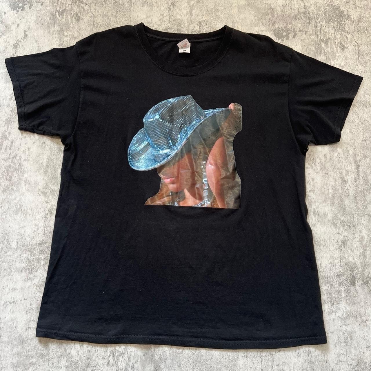 Fruit Of The Loom Black cotton Beyoncé UK tour 2023 t-shirt y2k rap hip hop Size US L / EU 52-54 / 3 - 1 Thumbnail