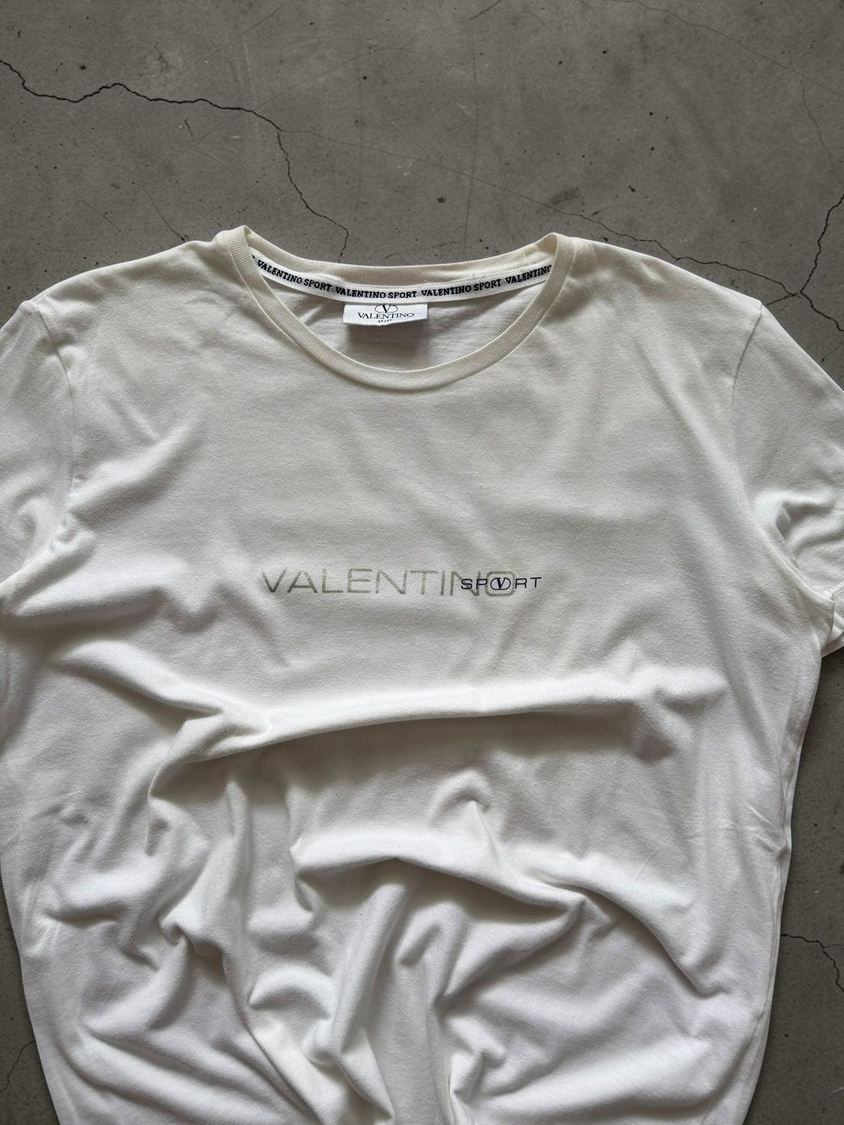 Valentino Vintage Valentino Sport cotton printed t-shirt Size US XXL / EU 58 / 5 - 2 Thumbnail