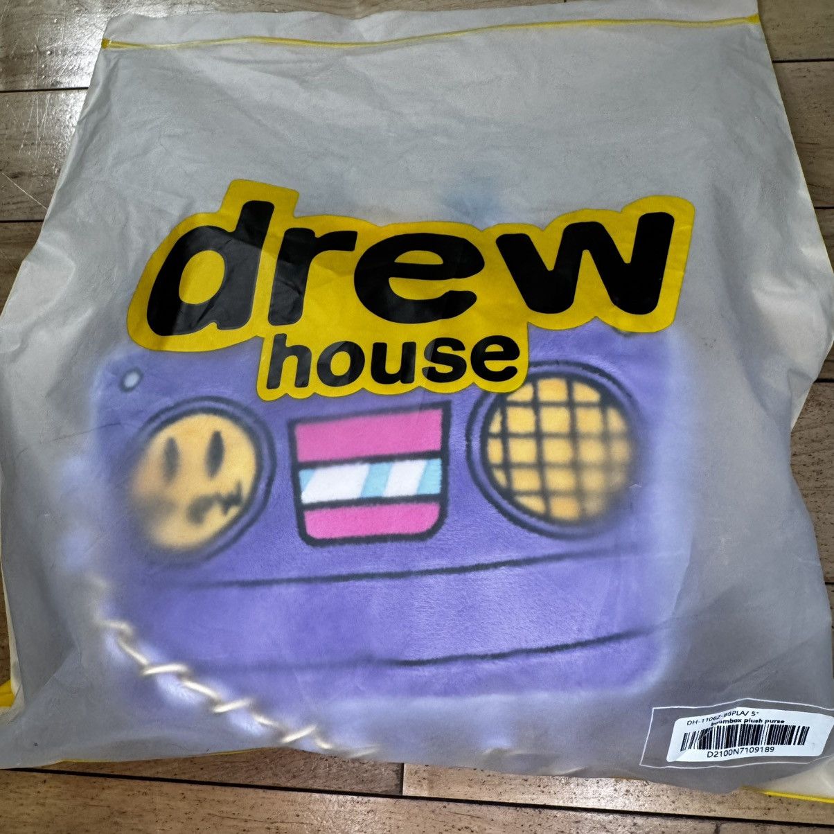 Drew House Drew House x Justin Bieber Violet Boom Box Purse Size ONE SIZE - 2 Thumbnail