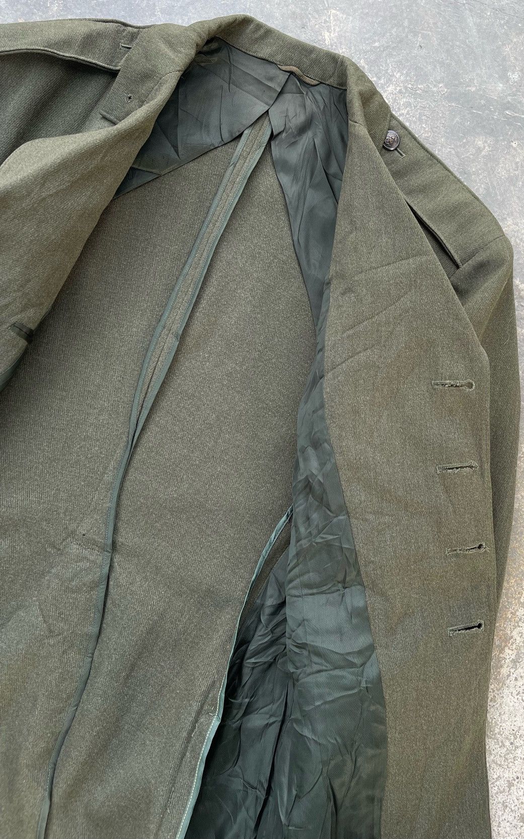 Vintage 🔥Vintage 1953s WW2 USMC Marine Corps Military Coat/Jacket Size US S / EU 44-46 / 1 - 12 Thumbnail