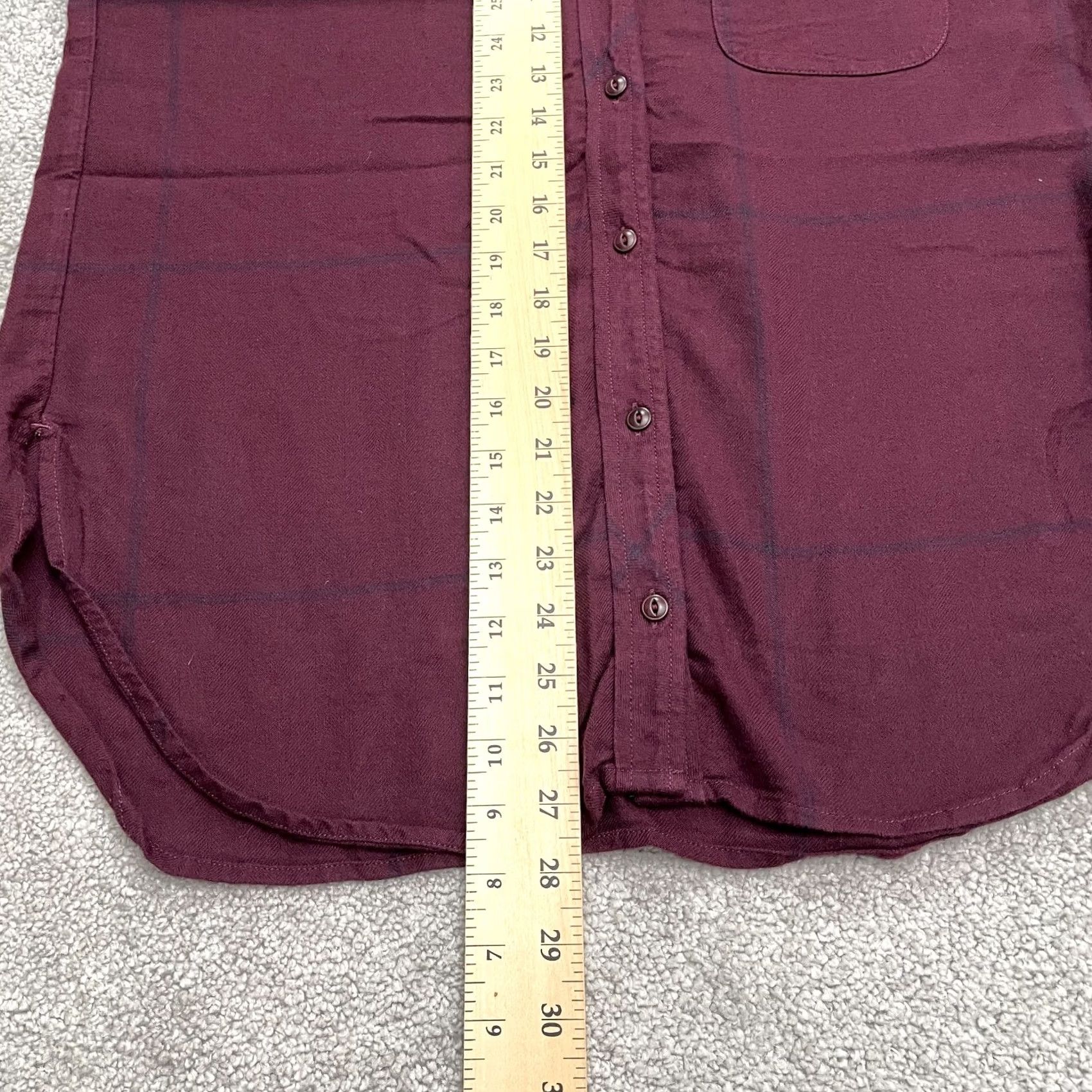 Athleta Athleta Shirt Womens Medium Red Long Sleeve Button Down Casual Plaid Regular Knit Shirt - Not Vintage Mens Womens Girls Boys Size M / US 6-8 / IT 42-44 - 7 Thumbnail
