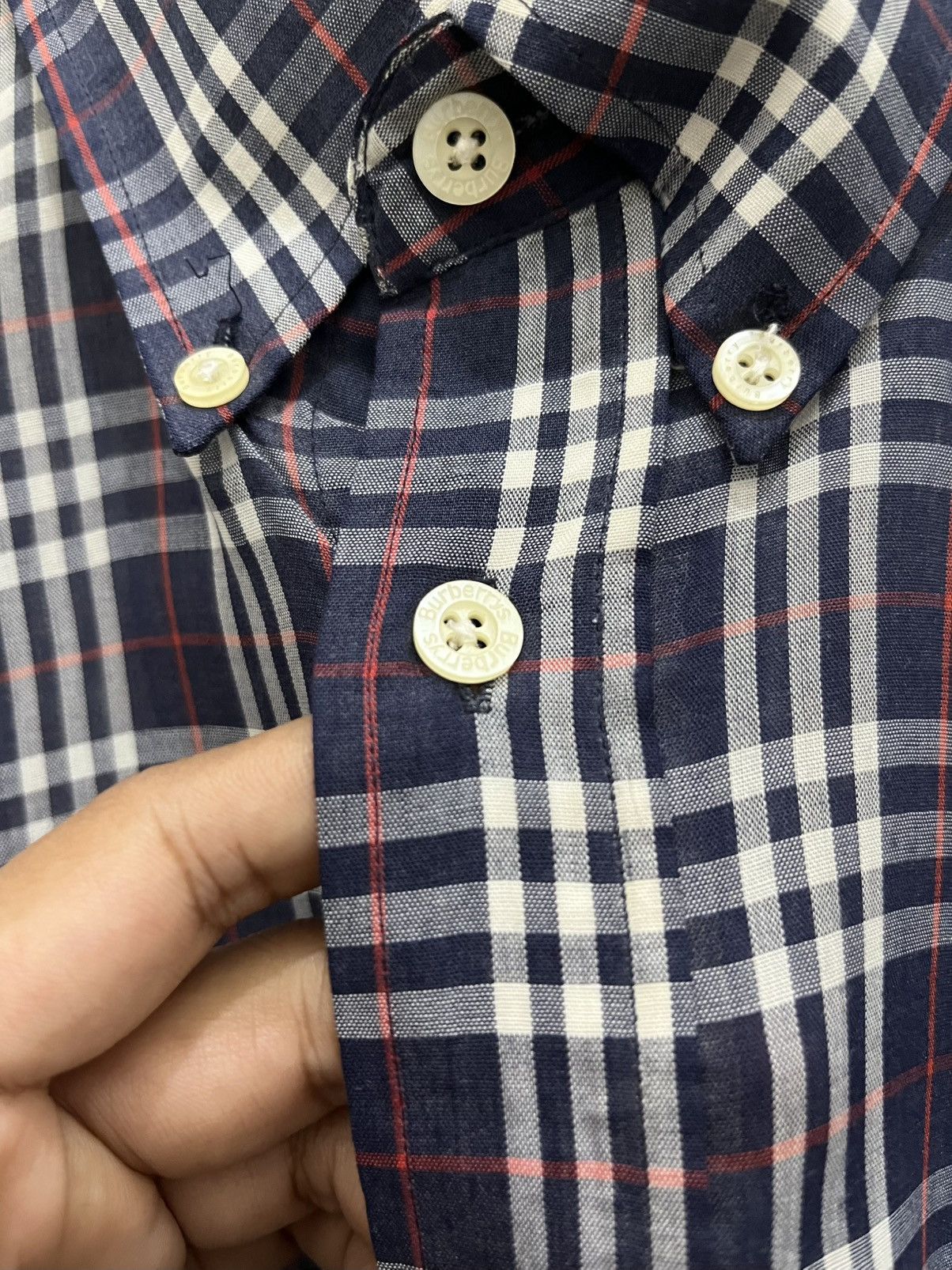 Burberry Vintage Burberry Nova Check Shirt Size US M / EU 48-50 / 2 - 6 Thumbnail