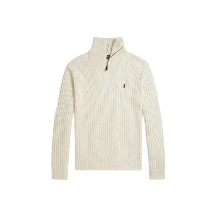 Polo Ralph Lauren Polo Ralph Lauren Ribbed Half-Zip Long-Sleeve Sweater Size US XL / EU 56 / 4 - 1 Thumbnail
