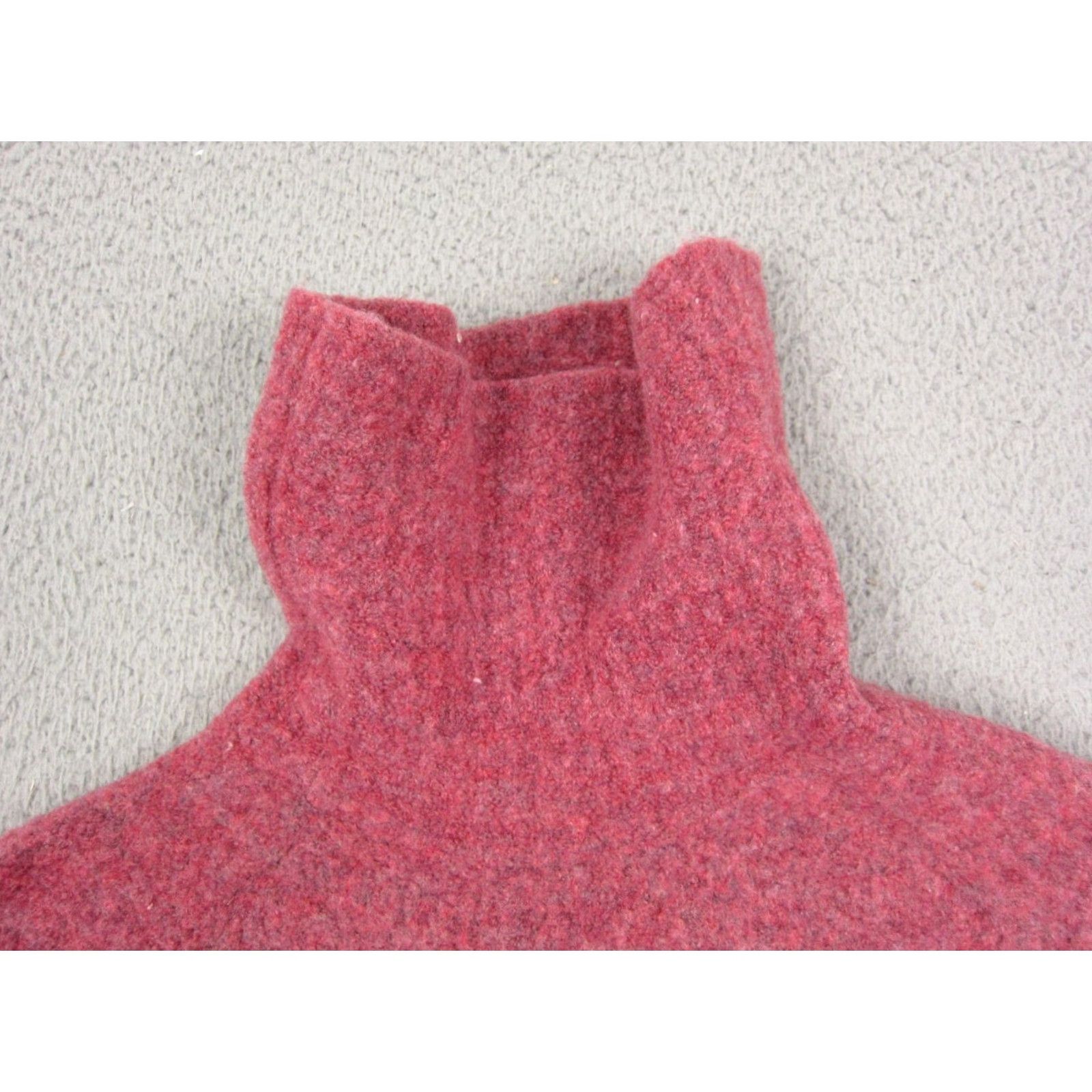 Pinko VINTAGE Field Gear Sweater Womens M Pink Turtleneck Wool Knit Pullover 90s Cozy Australia Mens Womens Girls Boys Size M / US 6-8 / IT 42-44 - 3 Thumbnail