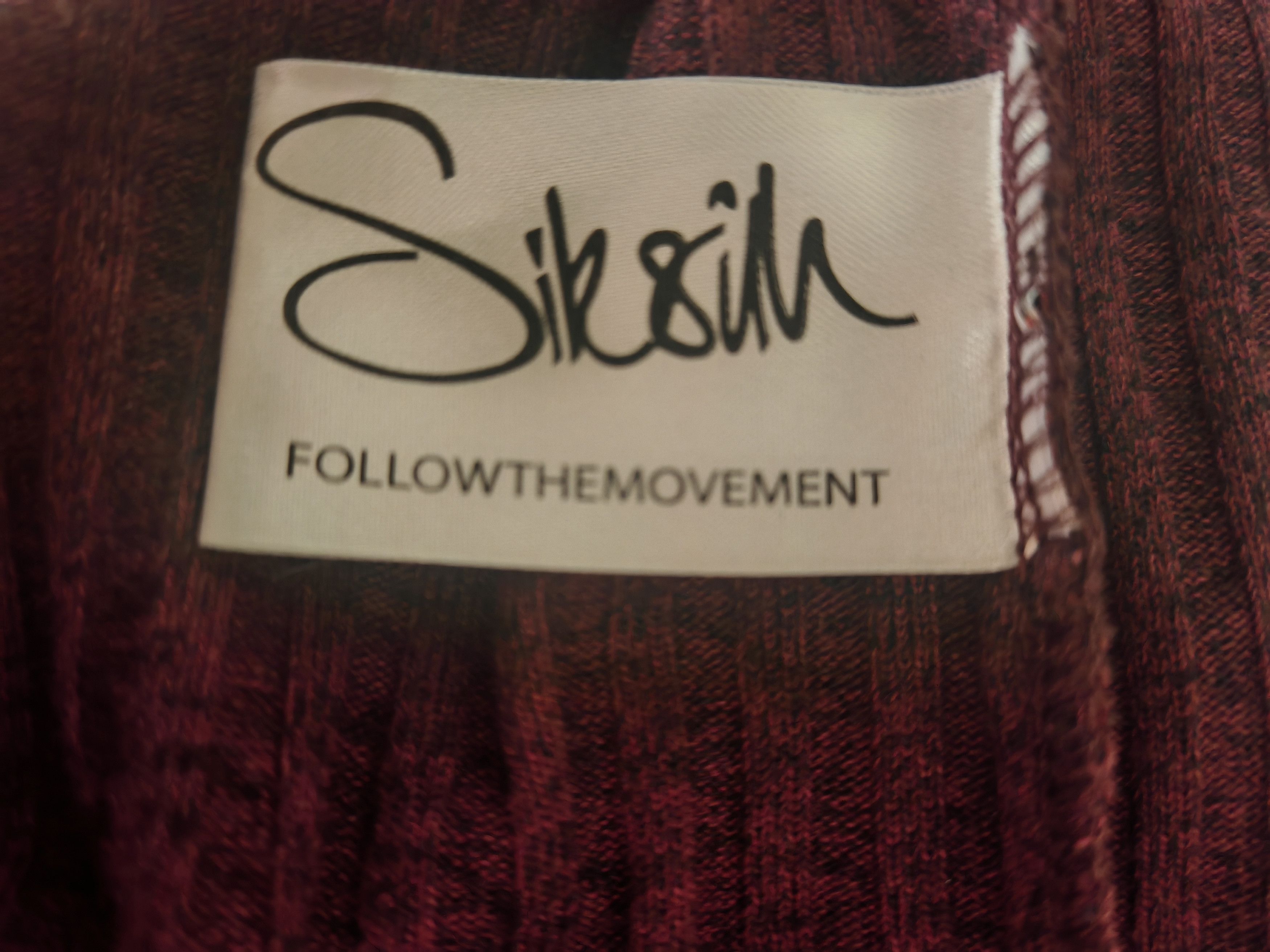 SikSilk SilkSilk Follow The Movement Burgundy Marl Tee sz S Size US S / EU 44-46 / 1 - 8 Thumbnail