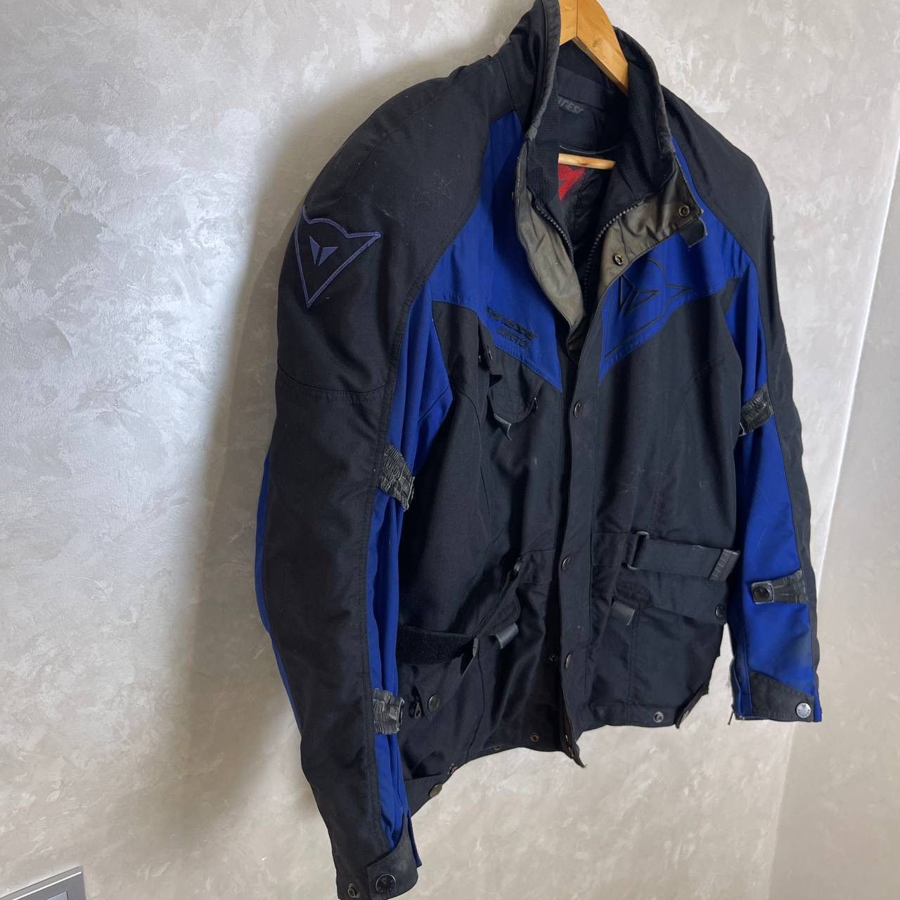 Goretex Dainese Cordura Gore-Tex Motorcycle Jacket Blue Black Size US M / EU 48-50 / 2 - 3 Thumbnail