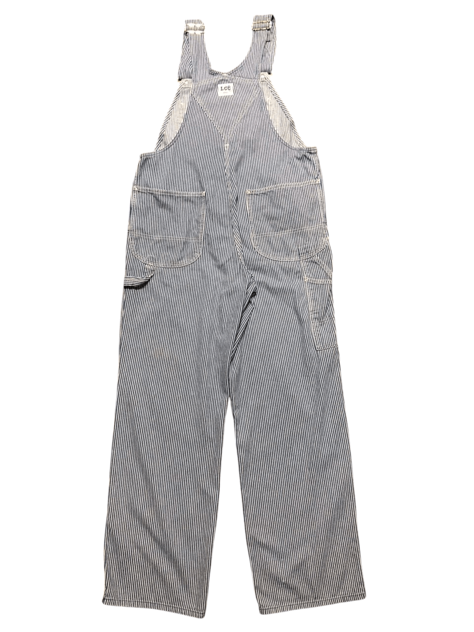 Lee Lee Hickory Jumpsuit Coveralls Workers Size US 32 / EU 48 - 2 Thumbnail