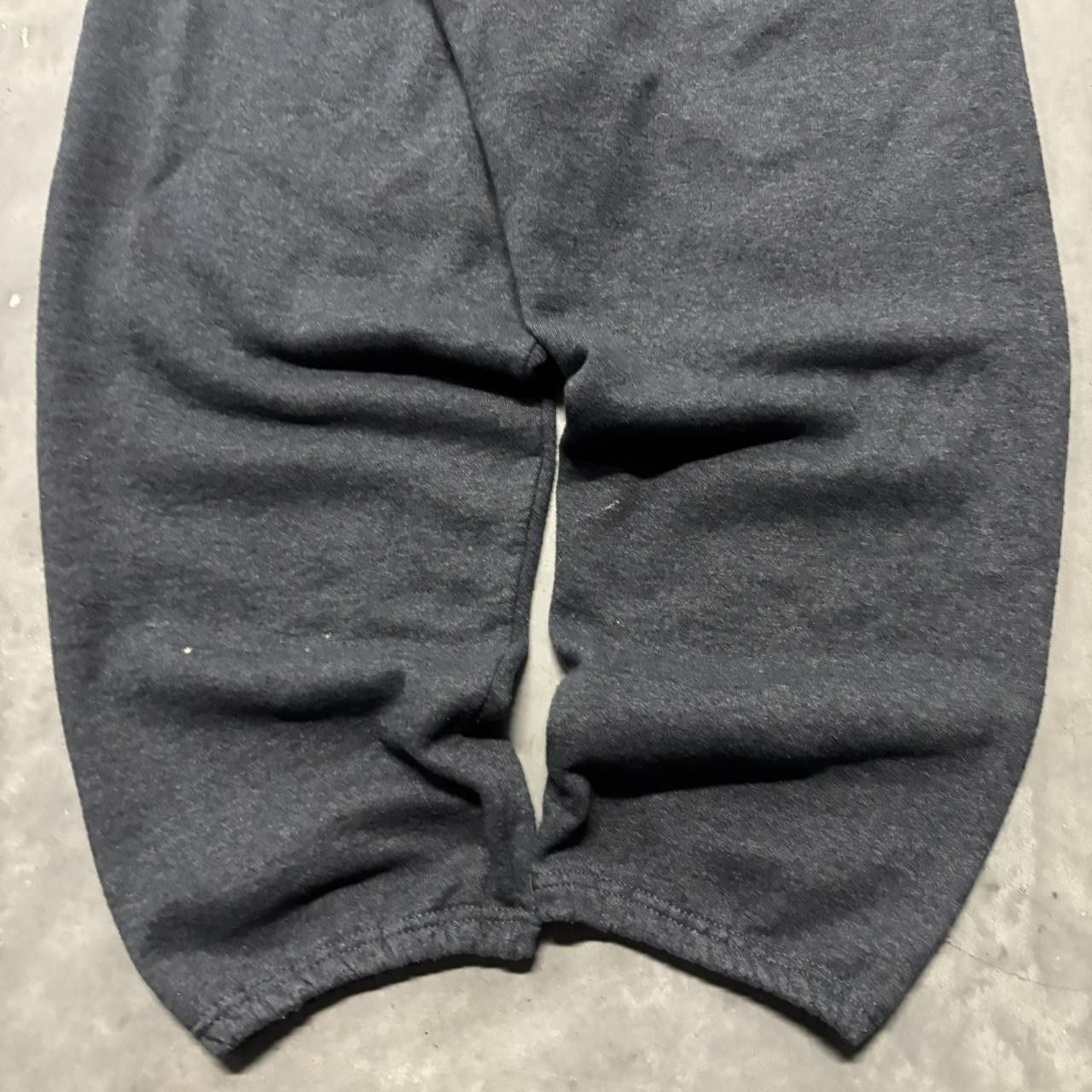 Japanese Brand × Vintage Crazy Vintage Y2K/2000s Baggy Dark Grey Skater Essential Sweatpants! Size US 34 / EU 50 - 5 Thumbnail