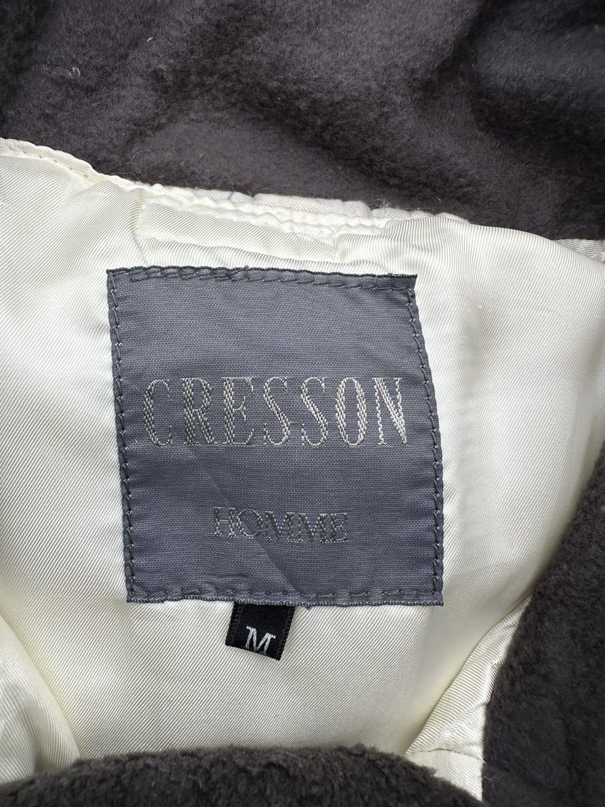 Vintage 👹Vintage Cresson Homme Baggy Pullover Bomber Jacket Size US L / EU 52-54 / 3 - 9 Thumbnail