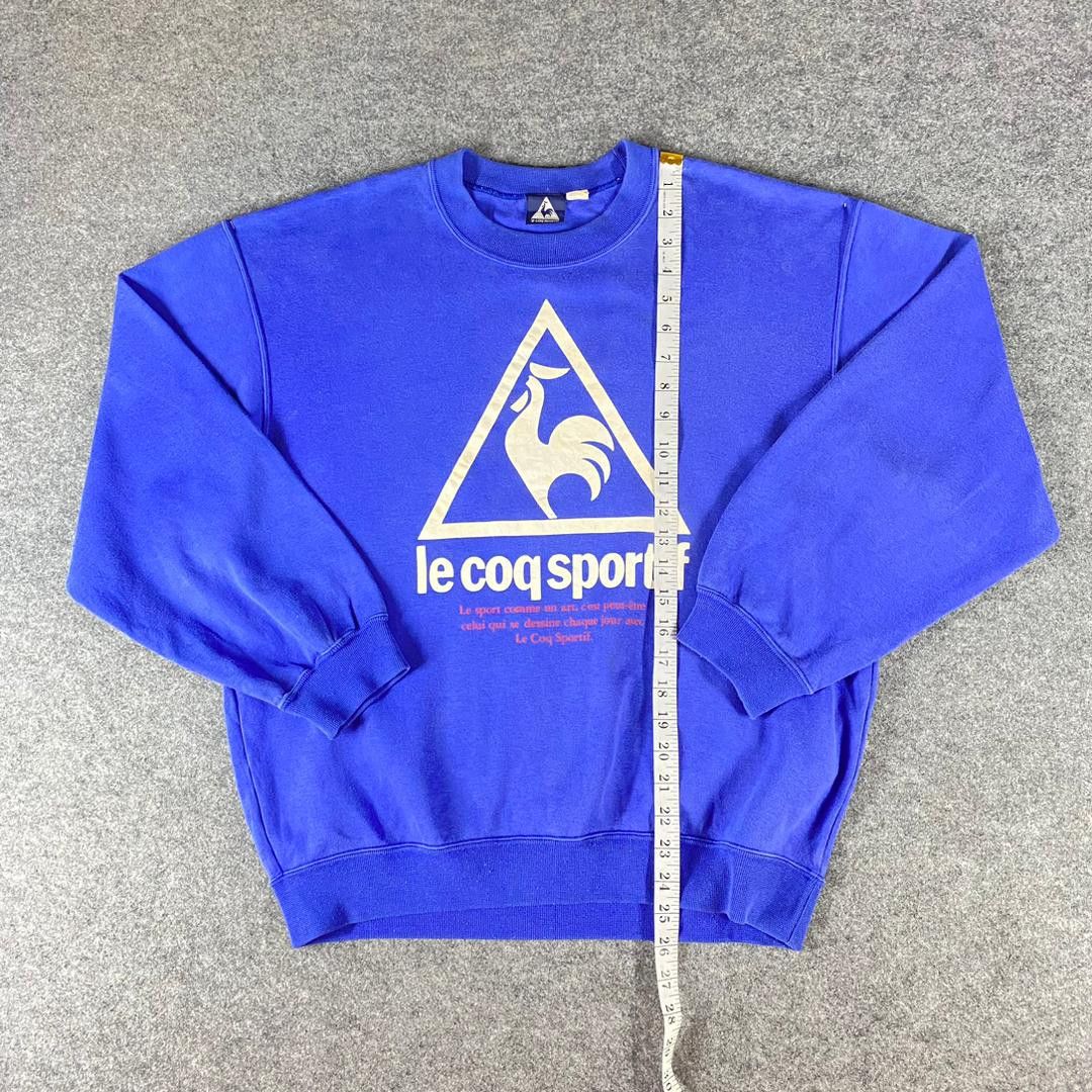 Le Coq Sportif Vintage Le Coq Spotify Sweatshirt Size US L / EU 52-54 / 3 - 4 Thumbnail