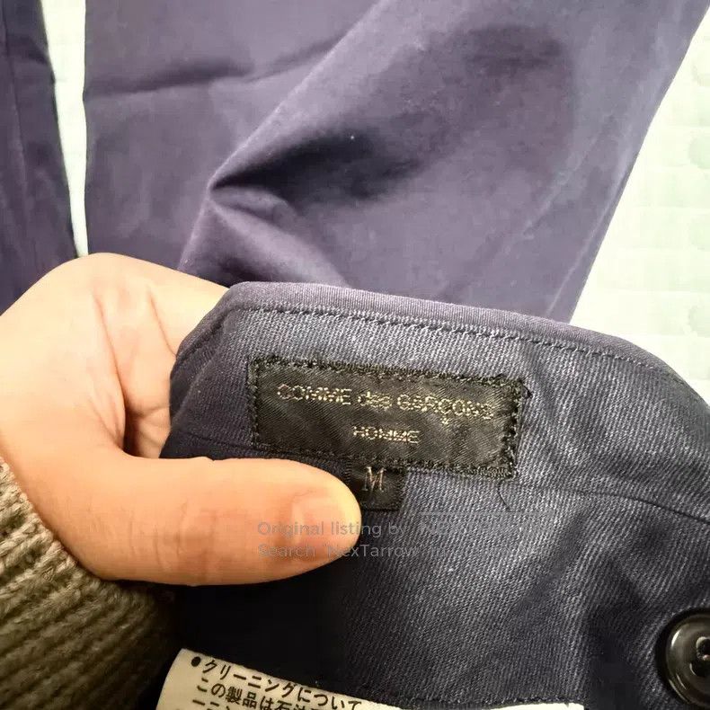 Comme des Garcons Comme Des Garcons size M Rare Purple Wide-Leg Suit Pants Size US 27 - 5 Thumbnail