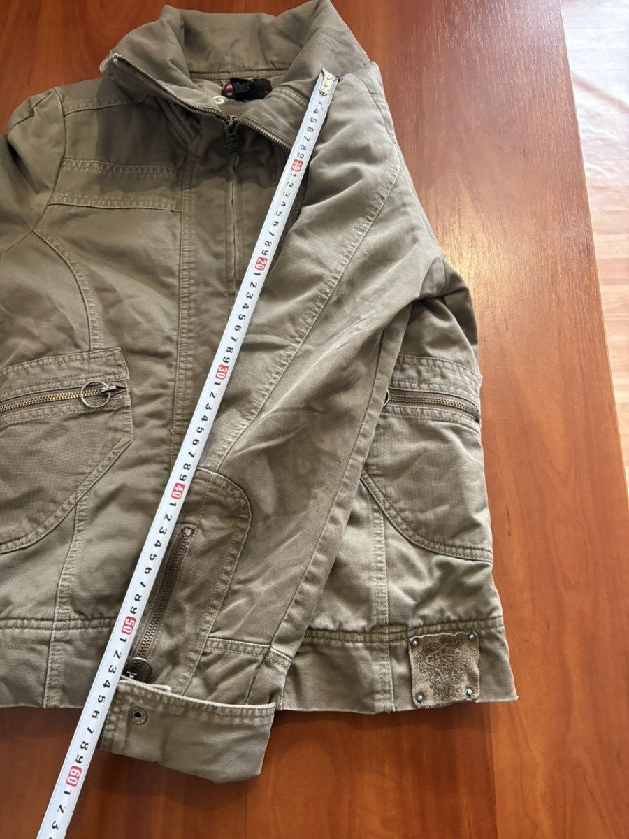 Diesel 90s Vintage DIESEL Womens Archive Jacket Avant Garde Green M Size M / US 6-8 / IT 42-44 - 16 Thumbnail