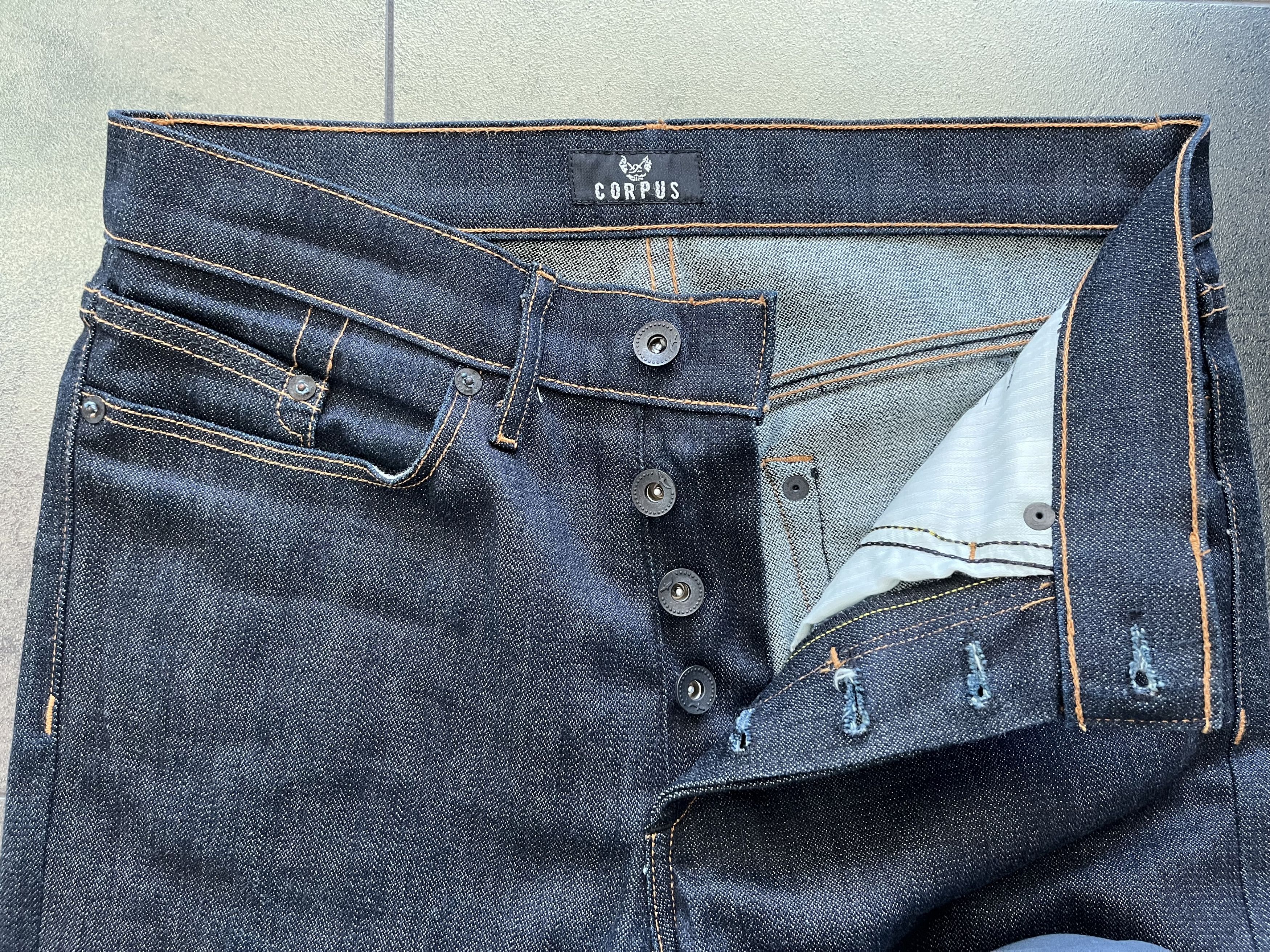 Corpus Corpus Stick Skinny Dark Denim (30") Size US 30 / EU 46 - 4 Thumbnail