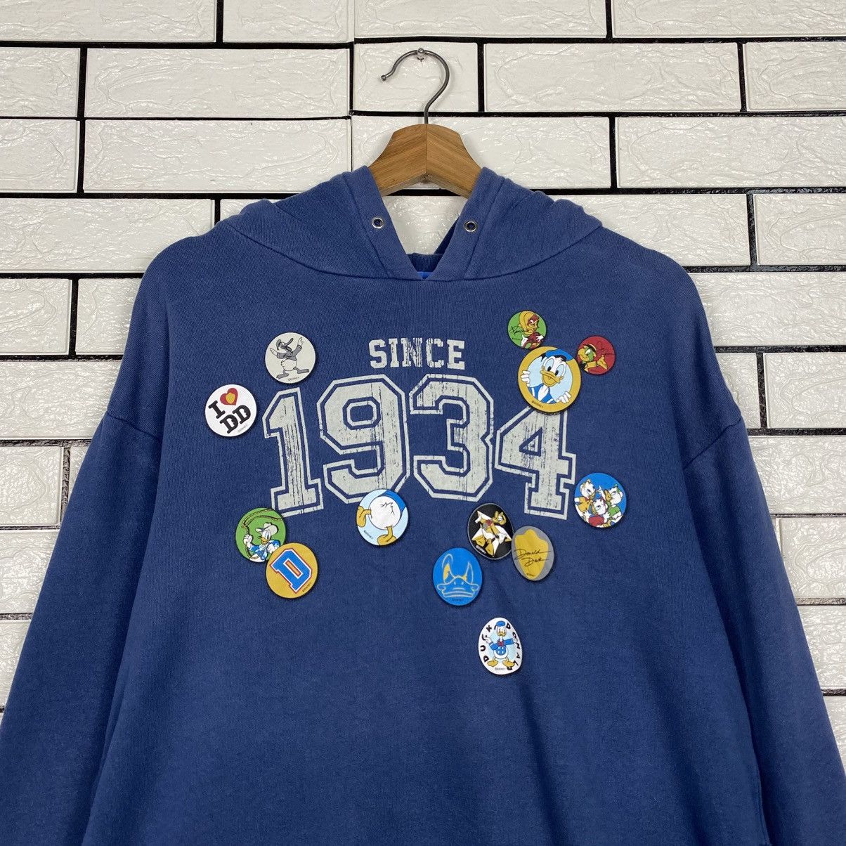 Japanese Brand Tokyo Disney Resort Big Logo Mickey Mouse Size US L / EU 52-54 / 3 - 14 Thumbnail