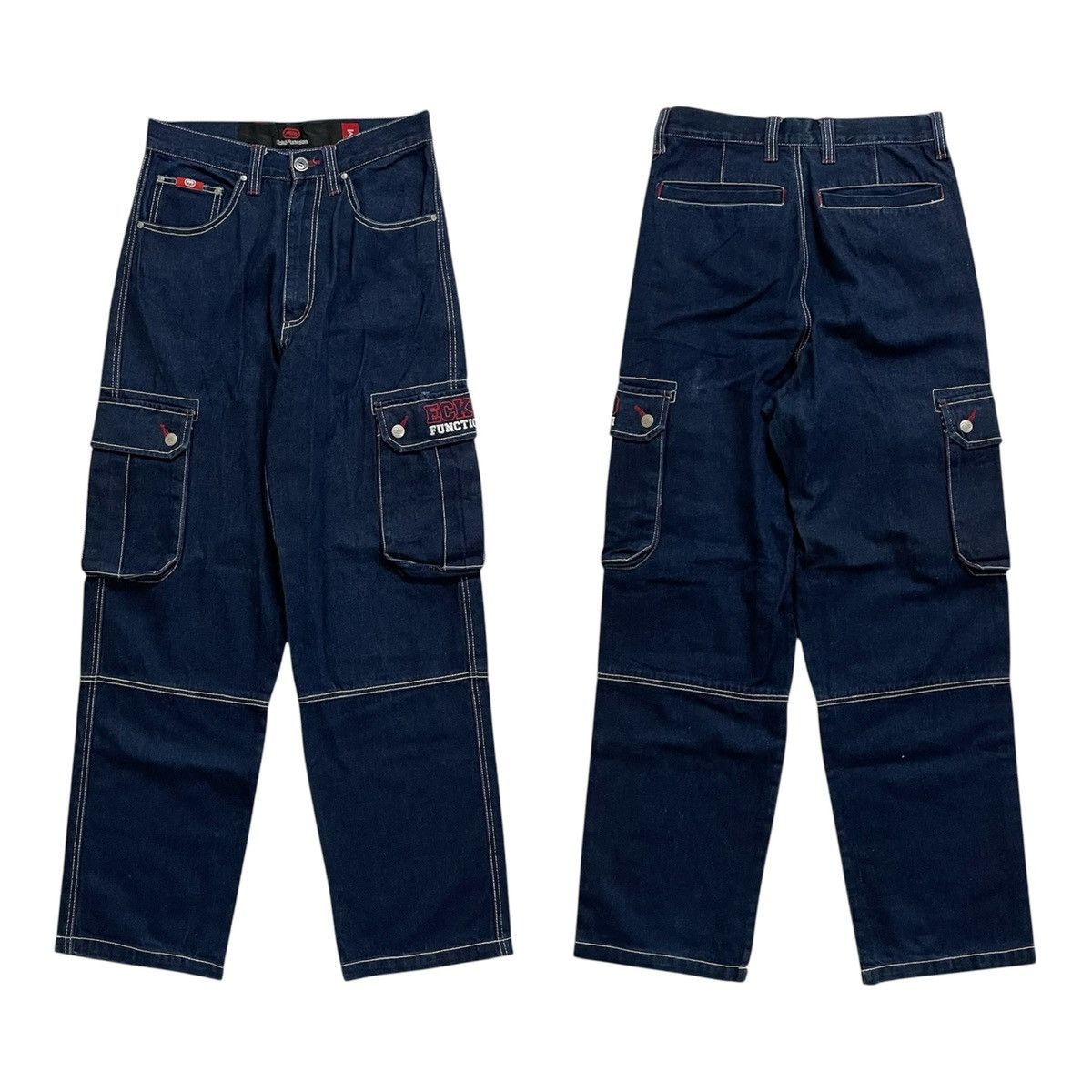 Ecko Unltd. Vintage 00’s Y2K Baggy Rapper Style Ecko Function Size US 29 - 1 Thumbnail