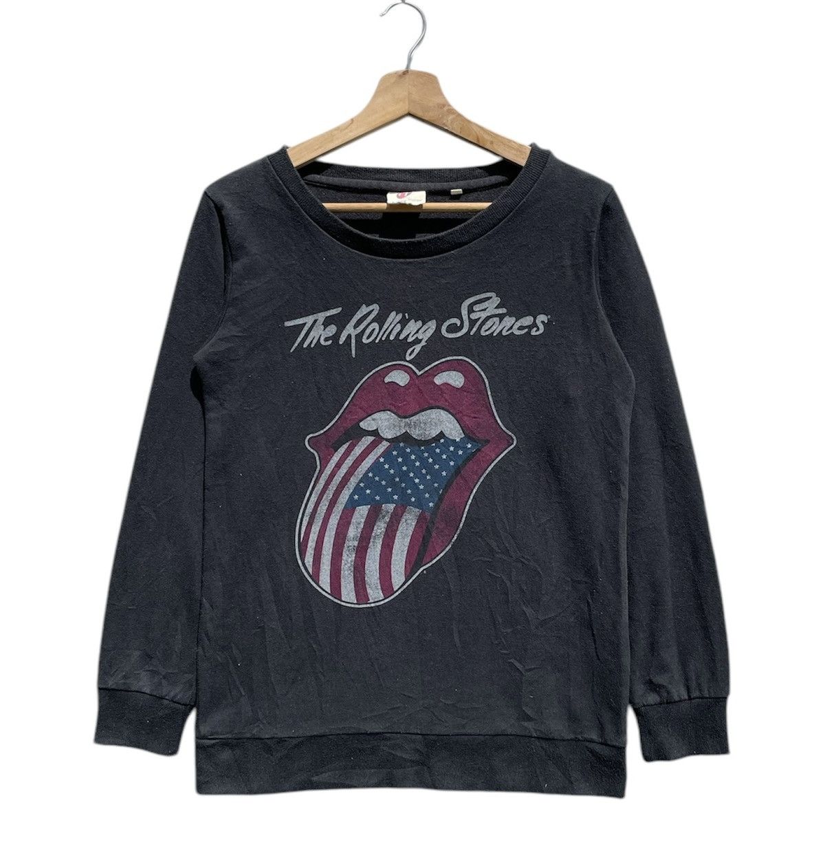 Band Tees 🔥Accept Binding Offer🔥 Vintage The Rolling Stones Big Logo Size S / US 4 / IT 40 - 1 Thumbnail