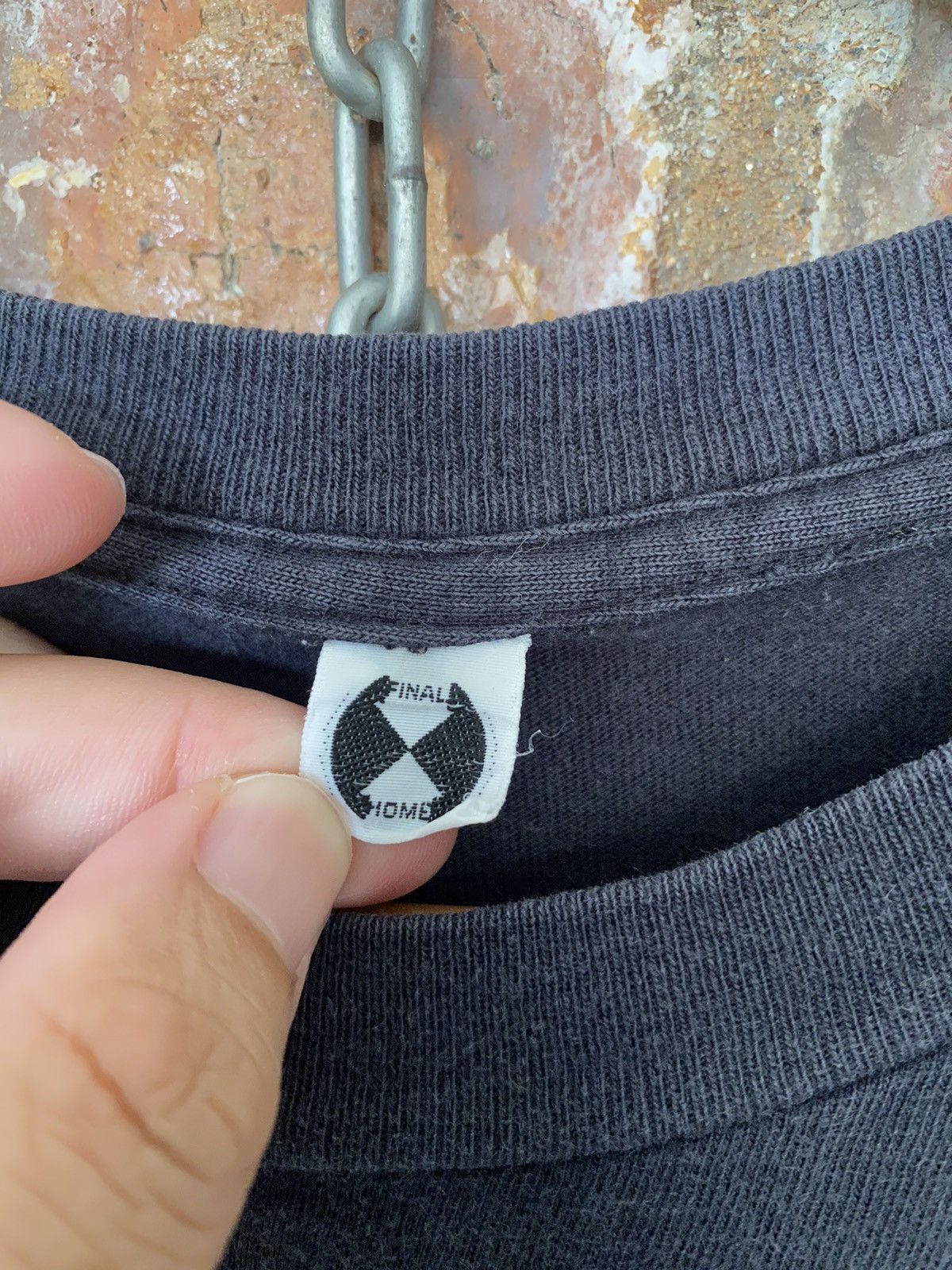 Final Home 1990s Final Home triangle recycle logo tee Size US L / EU 52-54 / 3 - 7 Thumbnail