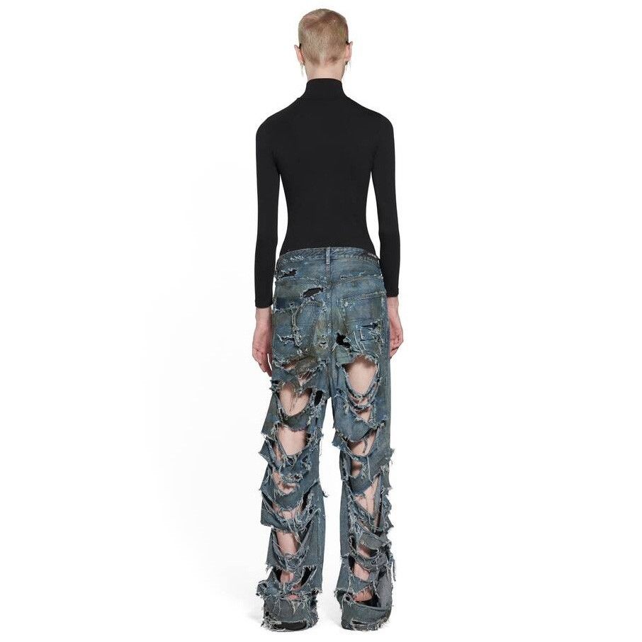 Balenciaga Balenciaga Destroyer Denim Jeans Size US 32 / EU 48 - 7 Thumbnail