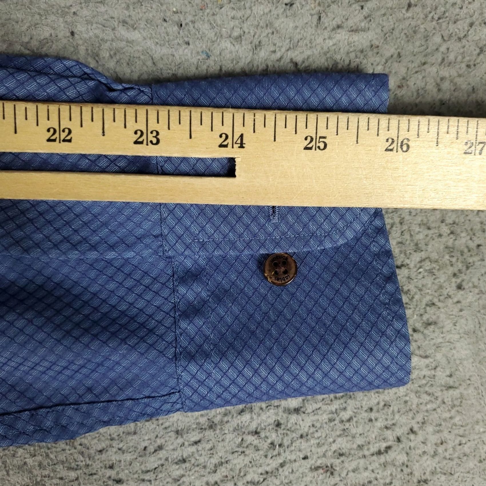 Vintage Twillory Shirt Mens M Blue Button-Up, Long Sleeve, Solid Size US M / EU 48-50 / 2 - 6 Thumbnail