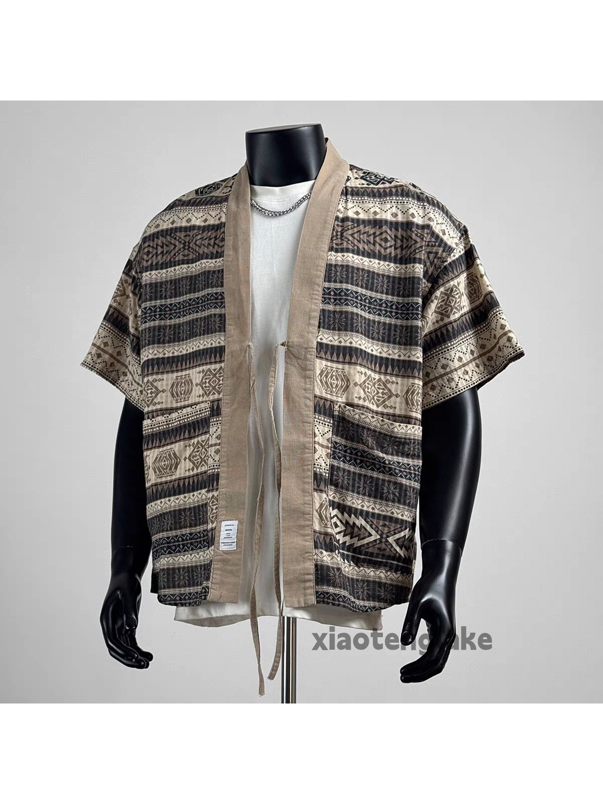 Vintage Unisex outdoor utility loose pattern festival y2k shirt Size US XXL / EU 58 / 5 - 2 Thumbnail