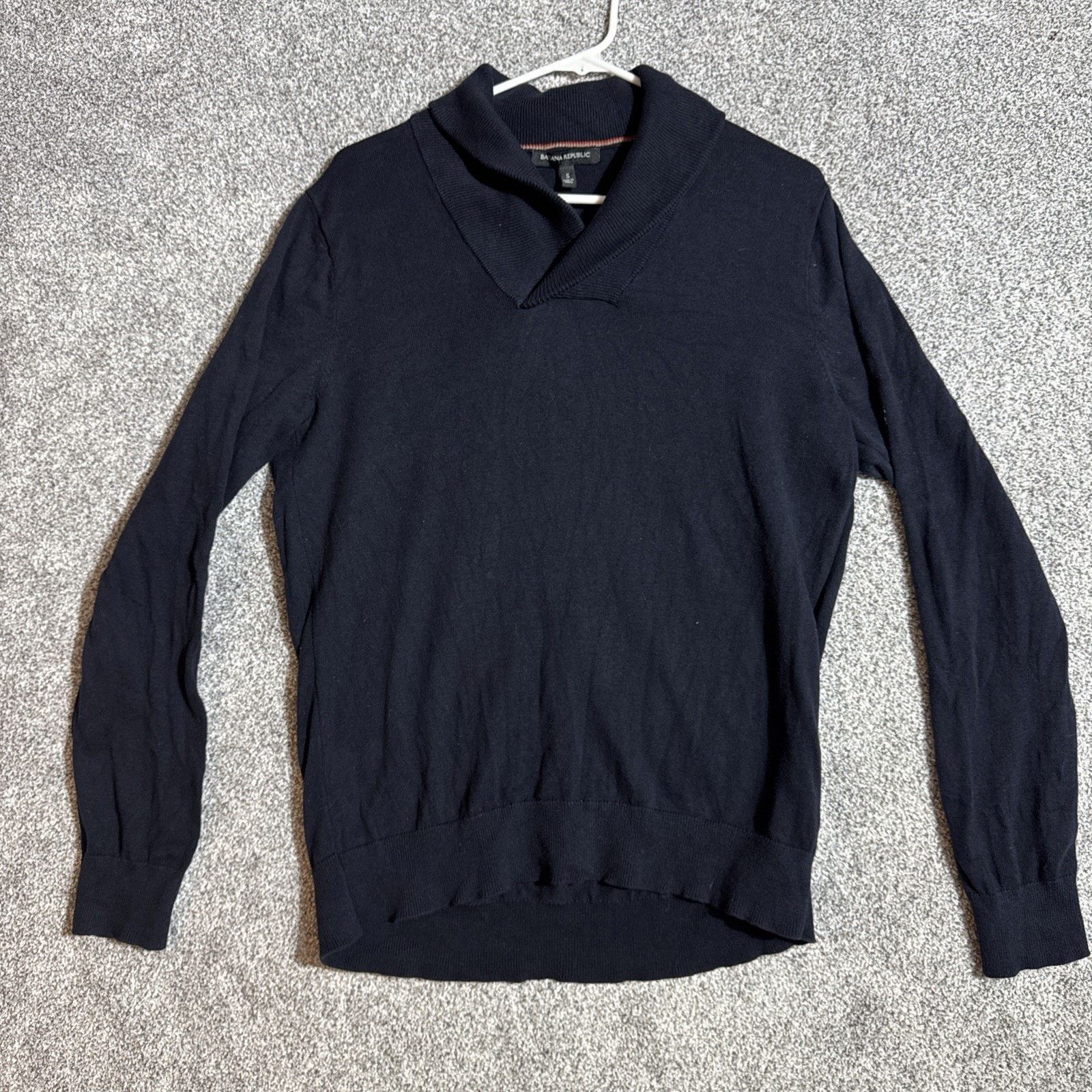 Banana Republic Vintage Y2K Banana Republic Sweater Mens Small Shawl Collar Size US S / EU 44-46 / 1 - 1 Thumbnail