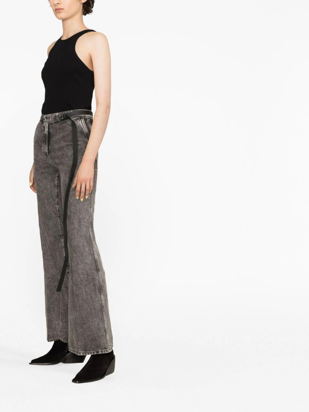 Fendi o1loc1c0824 Trousers in Black Size 27" / US 4 / IT 40 - 2 Thumbnail