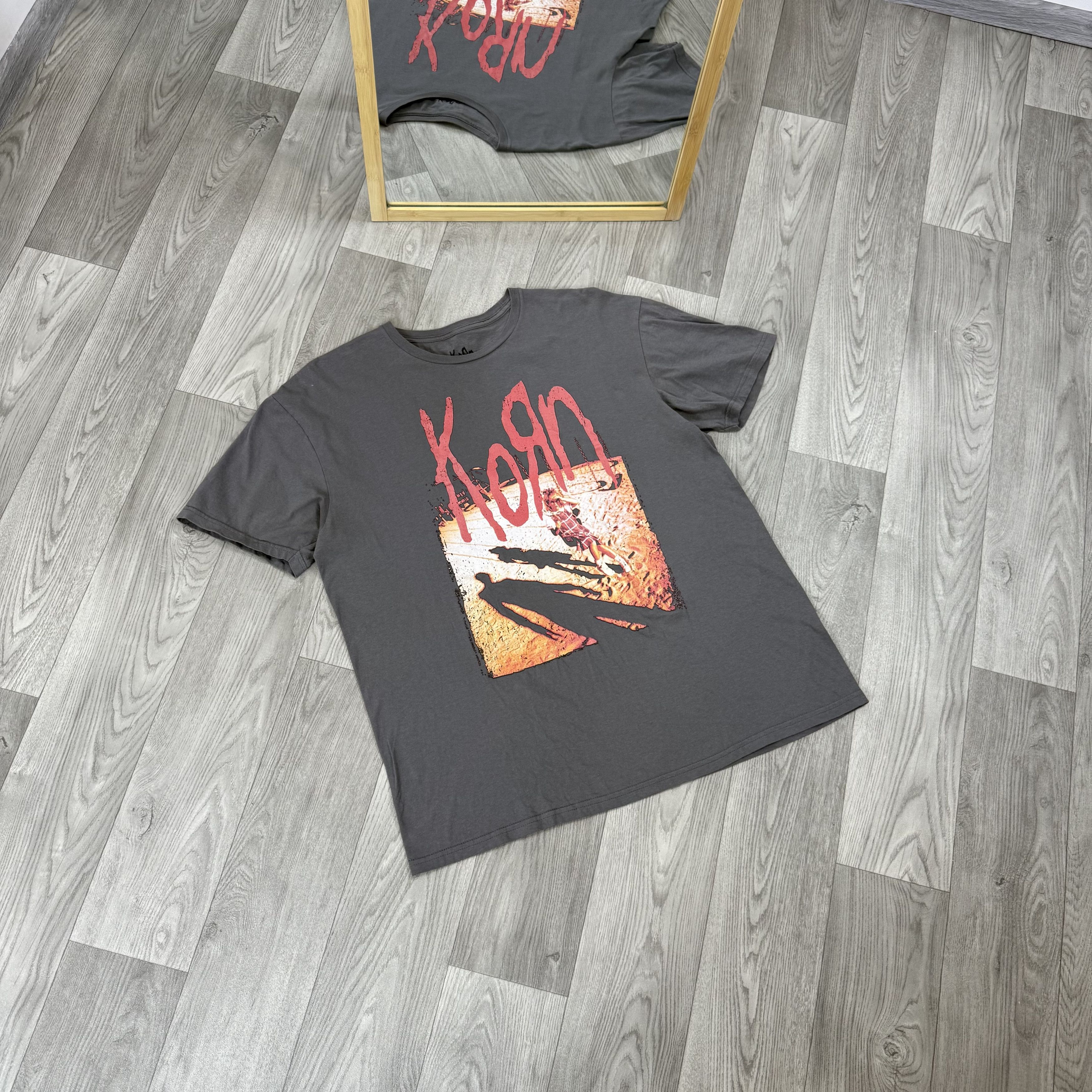 Vintage Korn Rock Band Graphic Tee Shirt Size US XL / EU 56 / 4 - 2 Thumbnail
