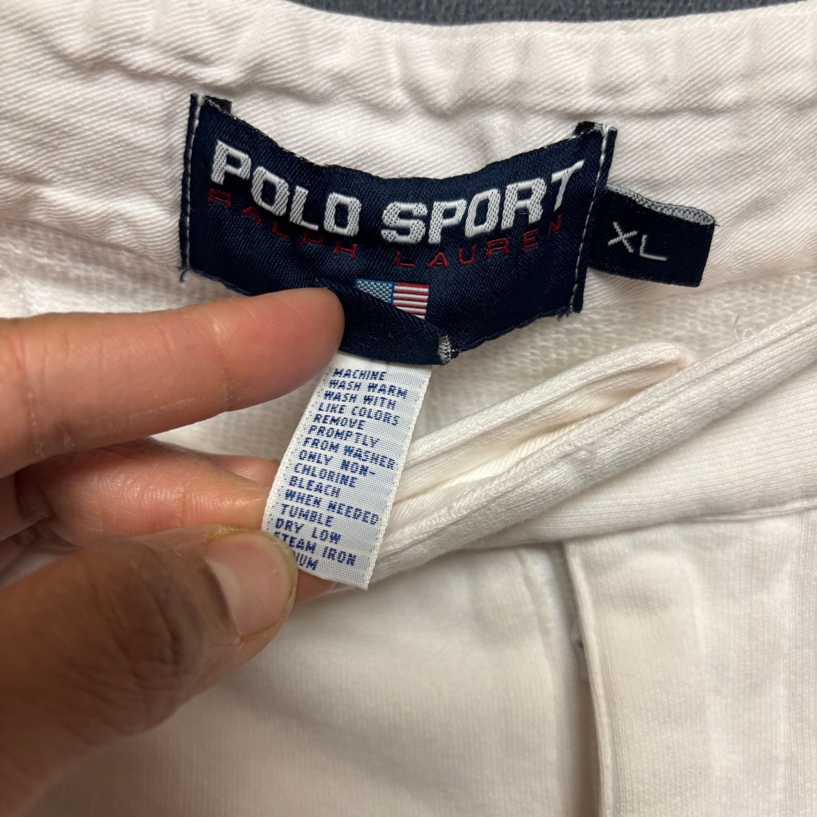 Polo Ralph Lauren Vintage Polo Sport Ralph Lauren Joggers Sweatpants Preppy Size US 34 / EU 50 - 3 Thumbnail
