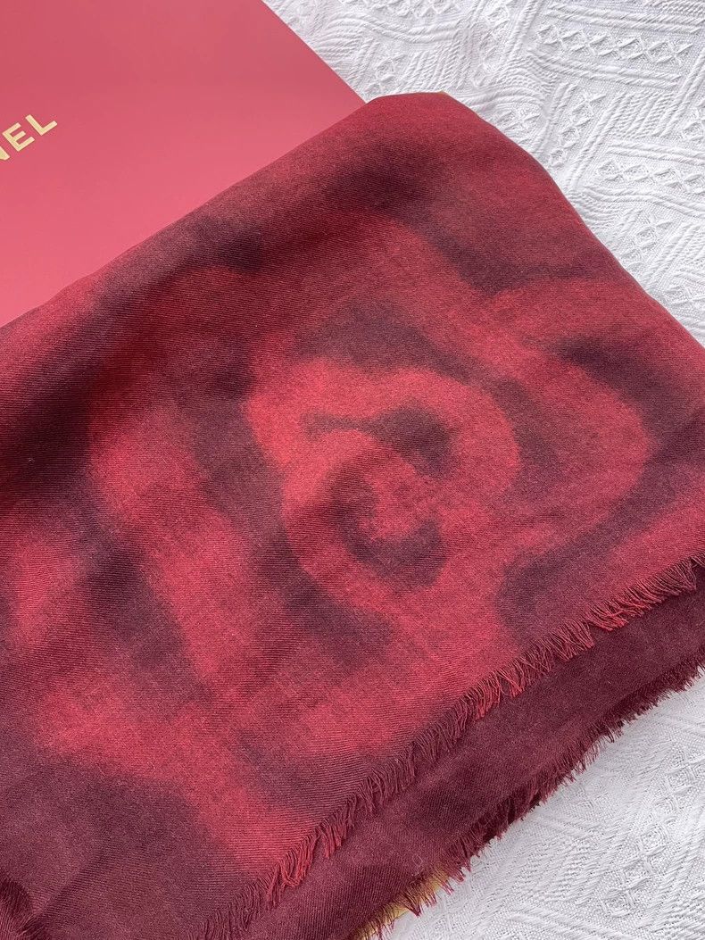 Chanel Chanel 26 vic gift limited cashmere scarf shawl Size ONE SIZE - 2 Thumbnail