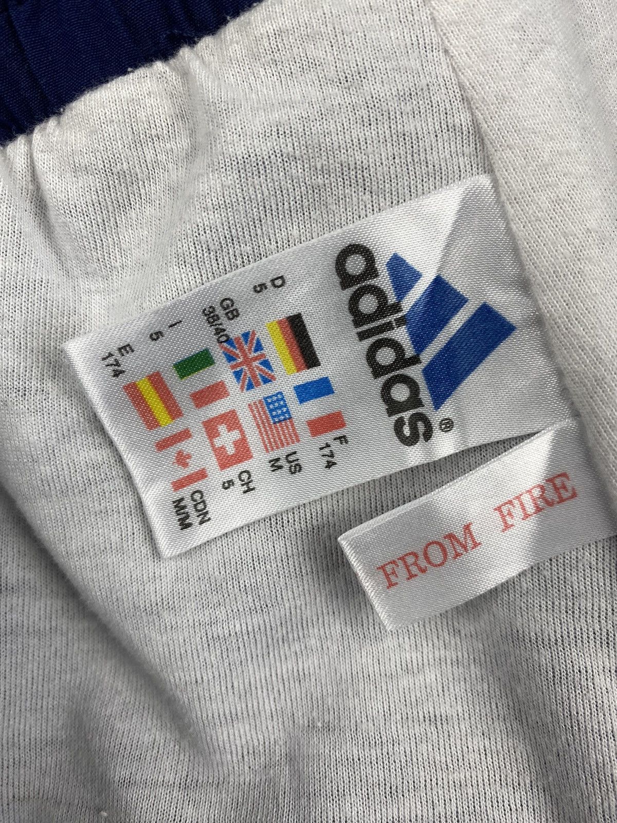 Adidas × Vintage Mens Vintage Adidas Nylon Drill TrackPants Size M Size US 32 / EU 48 - 9 Thumbnail