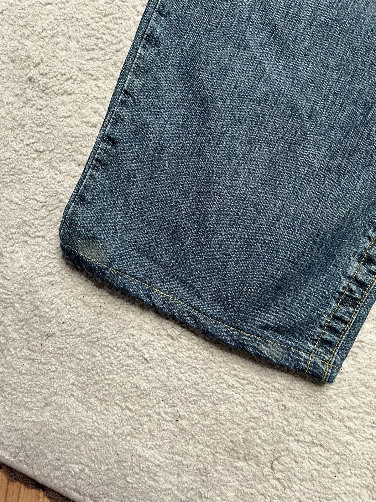 Michiko Koshino Vintage Navy Straight Leg Jeans Michiko Koshino Japan Denim Size US 32 / EU 48 - 5 Thumbnail