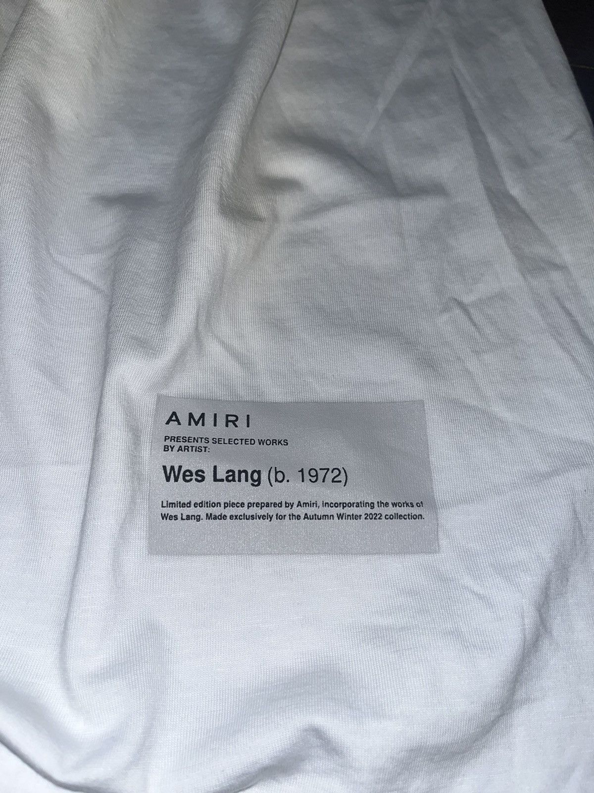 Amiri Amiri Wes Lang Reaper Shirt Size US XXL / EU 58 / 5 - 4 Thumbnail