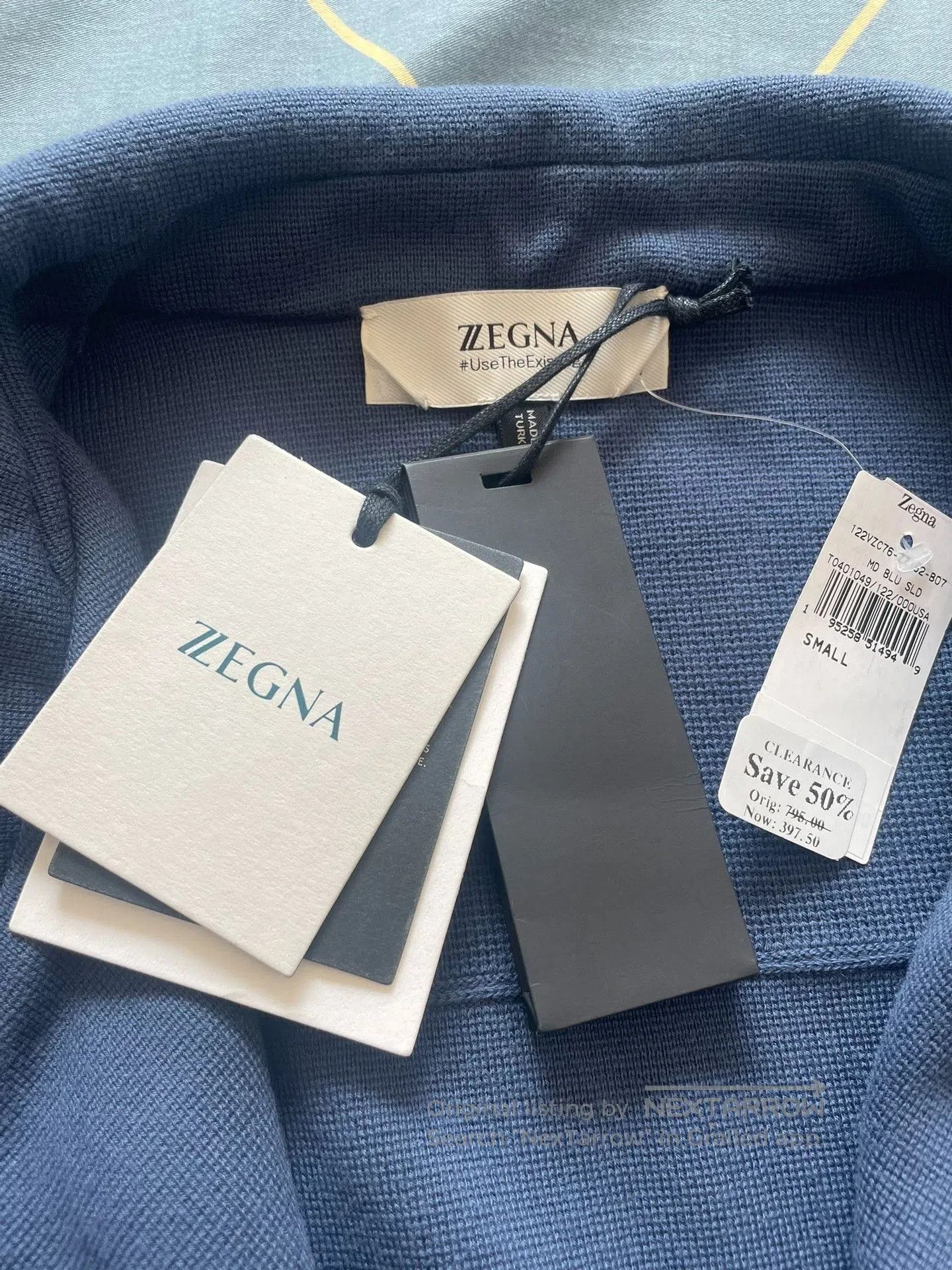 Z Zegna ZZegna Men's New Tagged Coat. Size US S / EU 44-46 / 1 - 7 Thumbnail