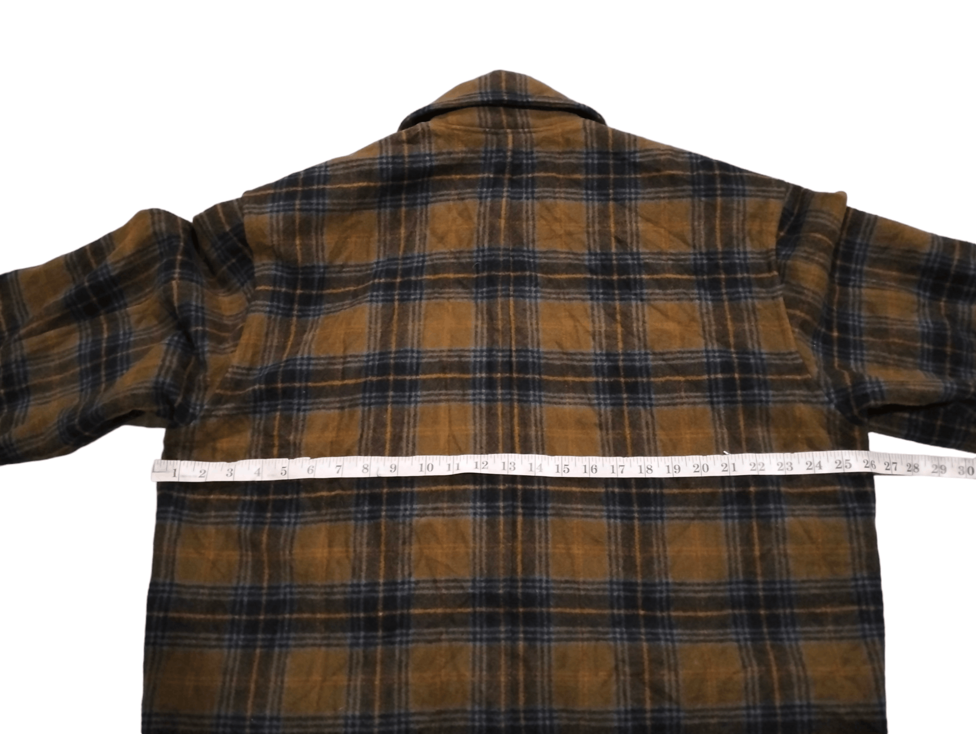 Calvin Klein Calvin Klein Sport Tartan Wool Over Coat Jacket Size US M / EU 48-50 / 2 - 17 Thumbnail